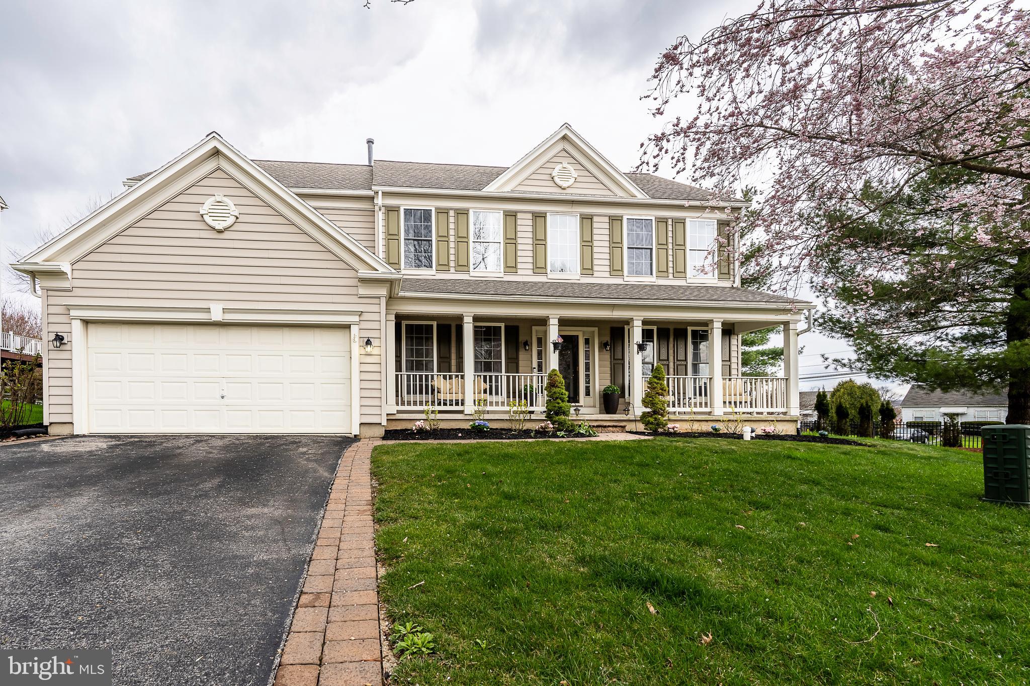 Welcome to this immaculate single home in the vibrant Eagle Hunt neighborhood, nestled within the award-winning Pennsylvania’s #1 STEM school & Downingtown East School District! This North-East facing residence boasts 4,192 square feet of living space, featuring 5 bedrooms, 3.5 baths, professionally finished basement & beautiful backyard. An elegant 2-story foyer welcomes you with gleaming hardwood floors throughout the first floor. The foyer leads to a formal living area and dining room. The updated kitchen includes stainless steel appliances, 42-inch cabinets, a tile backsplash, and a huge 8-foot center island. An additional peninsula accommodates two extra seats. Adjacent to the kitchen, a bright and sunny 10x14 Florida sunroom overlooks the large, private, level backyard and the classic 32x14 paver patio with a fire pit is perfect for BBQs with friends and family. The family room features a 2-story ceiling and a cozy marble fireplace, surrounded by large double-hung windows.The first floor is complete with a spacious office room & mud room, featuring built-in cubbies to keep things neat and organized. Walk downstairs to the totally finished lower level, which includes a large custom wet bar (complete with a wine fridge, additional fridge, and microwave), a gym room with professional gym flooring and built-in speakers, an additional bedroom with a large walk-in closet & a full bath with a beautiful tile shower. Upstairs, discover a roomy master suite with an elegant tray ceiling, plantation shutters, and a huge master bath featuring a double vanity, tile floors, and a linen closet. Three more bedrooms and a shared bath complete the upper level. Two of the bedrooms have built in closet organizer. The home provides direct access to miles of township-maintained walking and biking paths. Just minutes away from Route 100, Route 30, and the PA Turnpike, this home is conveniently located near Marsh Creek State Park, Exton Mall, and Main Street at Exton, offering a wealth of dining and recreation opportunities. Don’t miss out on this exceptional opportunity! 🏡🌟