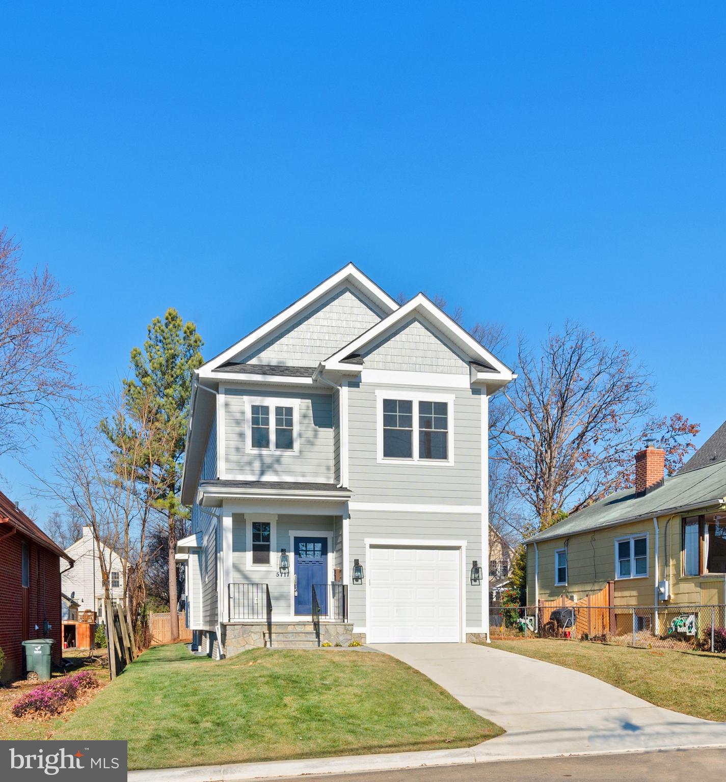 **Contract contingent on sale of a townhouse with a three day kick out.**Sparkling new home from A&N Builders with high quality details:  **Pella double pane, Low E windows**30 year architectural shingle roof,**2 zone heating and air conditioning with gas furnace for the main and lower levels and electric heat pump for the upper level**extensive insulation and energy sealants**75 gallon high efficiency gas water heater**HardiPlank siding with MiraTEC low maintenance trim**stone walkway and flagstone front steps and porch**Bruce pre-finished wood floors on main and upper level, and luxury vinyl flooring in the lower level** Shrock kitchen cabinets with silent close doors and drawers, Quartz countertops, Bertazzoni stainless appliances and gas cooking**drywalled garage with epoxy sealed floor**gas fireplace and range hood with direct vent to the outside**Enter through the front porch to an inviting foyer with coat closet and powder room, and mudroom entry to the two car garage.**The open concept main level has a spacious kitchen with farm sink centered under a triple window, big island for food prep and casual dining, ample cabinets, and generous countertops.  A big walk in pantry is located off the kitchen.**The dining area flows into the family room with a gas fireplace and tall doors opening to a large deck and flat rear yard.**Upstairs, the primary bedroom has a tray ceiling, highlighted by a chandelier, two fitted walk in closets, and a private bath with double sink vanity, double storage cabinets, a soaking tub, oversized shower, and a private toilet space.**The second bedroom has a step in closet and large bath with built in seating.**The second and fourth bedroom each have double door closets and share a bathroom. **Off the light filled hall is a laundry room with stainless laundry sink, double door linen closet, and a utility room with a bit more storage.**An open staircase leads to the lower level with luxury vinyl flooring in the hall, rec room, and bedroom**The expansive rec room has space for play, media, office, hobbies, and crafts.**The large utility room accommodates storage and there re two additional closets for off season storage.**Large windows and an atrium door to the back yard make the lower level a desirable light and bright space.**The home is served by Ashlawn Elementary School, Kenmore Middle School, and Washington-Liberty High School.**Just blocks from the bike path to Ballston and points west and walkable to shops and restaurants along Wilson Blvd.**Ballston Quarter is nearby as is Westover Village, and several parks and playgrounds.**A pristine home with enviable space in a very popular location.**Residents of BonAir may also ring the vintage bell nearby Constitution Garden Park to celebrate the Fourth of July.**