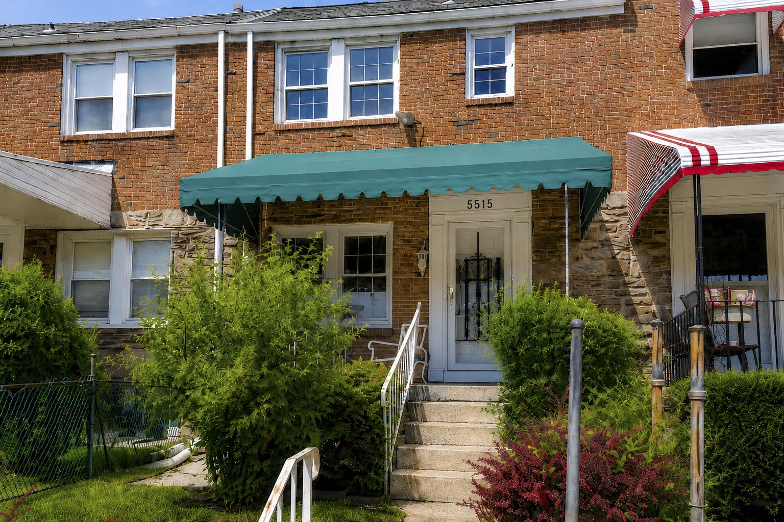 NEW PRICE!!! Welcome home to 5515 Rubin Avenue! Come and see this well-maintained interior rowhome located in the Park Heights area of Baltimore City featuring 3 bedrooms, 1.5 bathrooms, and over 1,100 square feet of living space. This two-story home offers wall-to-wall carpeting throughout, ceiling fans in each bedroom, a kitchen with granite countertops and bamboo flooring, a full bathroom with ceramic tile, and a main-level half bath with hardwood flooring. Washer, dryer, and other appliances will convey. New roof and BGE gas line installed within the last 5 years. Water filtration system and dual sump pumps with French drain system installed within the last 2 years. Unfinished basement with ample storage space and opportunity to customize to your needs. Enjoy the fenced rear yard with rear deck (possible space for car), perfect for outdoor entertaining or relaxing. Conveniently located near shopping, dining, public transportation, major commuter routes, Sinai Hospital, and Pimlico Race Course, home of the Preakness Stakes. We cant wait to welcome you home!