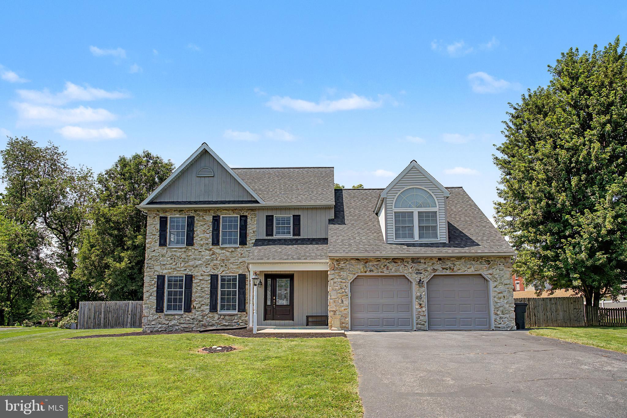 No HOA! Beautifully maintained 4-bedroom, 3.5-bath home situated on a private, fenced 0.57-acre lot in a desirable neighborhood with an excellent school district. Offering 3,290 total sq. ft. of living space, including 2,375 sq. ft. above grade and a 915 sq. ft. finished basement with a full bathroom, this move-in-ready home has room for everyone.

Recent updates include fresh interior paint, hardwood flooring, sliding glass doors, and a built Trex deck(2021-2023). The spacious primary suite features a cathedral ceiling, hardwood floors, a walk-in closet, and a luxurious en-suite bath with double vanities, a soaking tub, and a separate shower. Three additional bedrooms are generously sized with hardwood flooring throughout.

The inviting family room features a wood-burning fireplace and opens to the private backyard, perfect for entertaining or relaxing. Outdoor highlights include a level, fully fenced yard, oversized shed with garage door for a riding mower or extra storage, garden area, and rainwater collection tank.

Conveniently located near shopping, dining, parks, and major commuter routes, this exceptional property offers the perfect combination of space, comfort, privacy, and convenience. Schedule your private showing today!