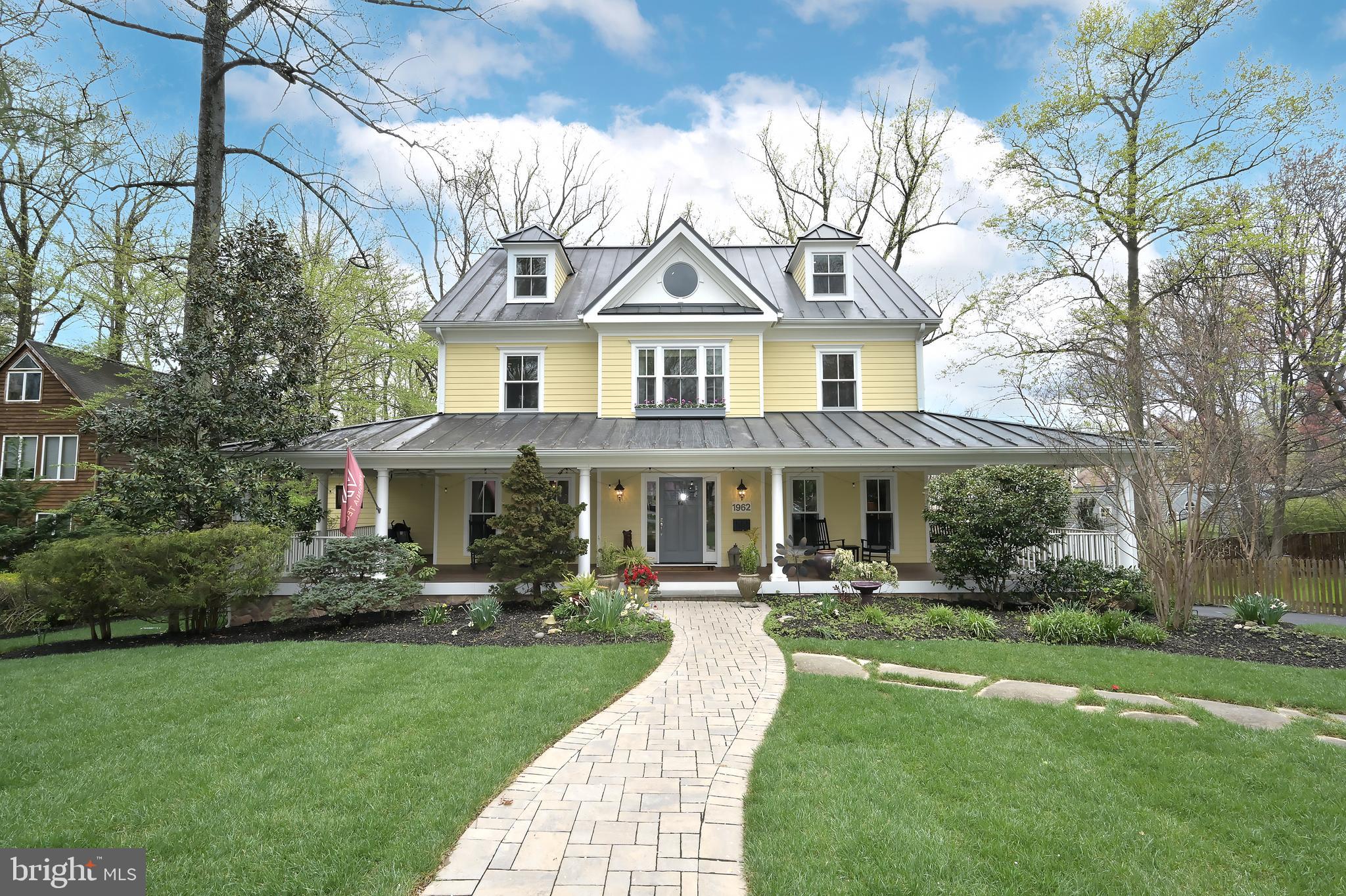 Luxury and comfort wrapped in a beautiful package. Located in the sought after Franklin Park neighborhood, this home has a natural Zen feeling of comfort and calm, from the beautiful gardens to every carefully designed space.  This custom home designed by well known architect Robert Mobley for the perfect combination of comfort and luxury. Welcoming wrap around mahogany front porch for sitting or gathering.  Beautiful and practical standing seam  metal roof.  Standing seam metal roofs are extremely long lasting and low maintenance, requiring occasional cleaning. The two spaces +  garage (current owners use + space for a motorcycle but certainly could be workshop or studio space because the garage also has it's own radiant heat system (more on this below). 
Total garage space is approximately 27 x 23 (not included in square footage of home) and attached to home via covered walkway. So nice.  Chefs Kitchen features  six burner Wolf stove and new  
Thermador refrigerator.  Separate icemaker appliance and sink in the island for entertaining. Custom stonework fireplace in kitchen/family room. Lots of windows and door to extra large deck for grilling/sunning/entertaining or just overlooking your gorgeous yard. The deck is beautiful low maintenance IPE, also known as Brazilian Walnut. IPE is a dense tropical hardwood that is resistant to rot, termites, and decay. It is 3.5 times as hard as teak. IPE is water resistant and exceeds the Americans with Disabilities Act (ADA) requirements for friction resistance in wet environments.
Backyard is huge (lot is almost 1/2 acre) and beautifully landscaped.  Main level also has living room with fireplace, separate dining room and wait until you see the incredible walk in pantry. There is also a bedroom being used as an office with egress door to front porch as well as interior access. 1/2 bath on the main level. Second level features 3 bedrooms including primary, all with ensuite baths. Primary bath features dual sinks, separate shower and a very special Kohler Infinity tub featuring effervesence, chromotherapy and a built in heater. Feel the ahhhh.  3rd level includes two large bedrooms with bath in between. Lower level features a kitchen (2 burner cooktop, microwave oven, fridge, dishwasher) bedroom, living space, 1.5 baths, spacious bedroom as well as a media room with wet bar and built in wine/beverage cooler.. Lots of storage and work bench too.  Lower level is walkout with lots of windows. No basement feel in any finished area. You'll see the setup for the radiant heat system in lower level storage area.  Radiant heat is the ultimate in luxury and comfort. This is a 9 available Zone Hydronic hot water radiant heating system powered by a Weil McLain ultra aluminum heat exchange gas boiler. Except for the lower level the entire house is powered by this system. Radiant floor heating is a low maintenance, energy efficient heating system that involves installing a network of water tubes beneath your floor surface (encased in a layer of cement between floors in this house. Unlike traditional forced air heating systems that rely on vents and ducts, radiant floor heating directly warms the floor itself, which then radiates gentle heat upwards, evenly distributing warmth throughout the entire space.  Radiant floor heat doesn’t push dust or allergens throughout the room. radiant floor heat is silent and will not produce any noise when the system is running, and no hot spots or cold spots, just gentle warming. The system is supplemented with an Aprilaire whole house steam humidifier located in the media/family room producing a wonderful warm atmosphere during the winter months. Two zones on each of the top two floors, and three on main level. Cooling system is a Unico high velocity Heat Pump system that is very efficient at taking out the humidity in the air in summer. Serenity, space, privacy, comfort and beauty are the hallmarks of this truly remarkable home. 
Call with any questions.