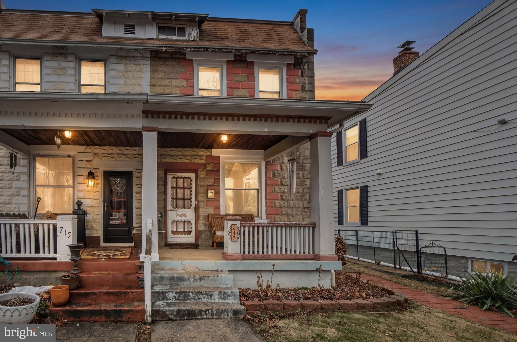 Nestled in the heart of Downtown Frederick, this charming end-of-row townhouse, built in 1927, exudes traditional character and warmth. With 1,200 sq. ft. of thoughtfully designed space, this home features three inviting bedrooms and a full bath, perfect for creating cherished memories. The partially finished basement offers endless possibilities for a cozy retreat or additional storage. Step outside to discover the vibrant neighborhood, where local cafes, boutique shops, and parks are just a leisurely stroll away. Enjoy the rich history and community spirit that Downtown Frederick is known for, with seasonal events and farmers' markets bringing neighbors together. The property includes a detached garage with additional storage, ensuring convenience and practicality. Embrace the charm of this delightful home and the lively lifestyle that awaits you in this sought-after community. Your new beginning starts here!