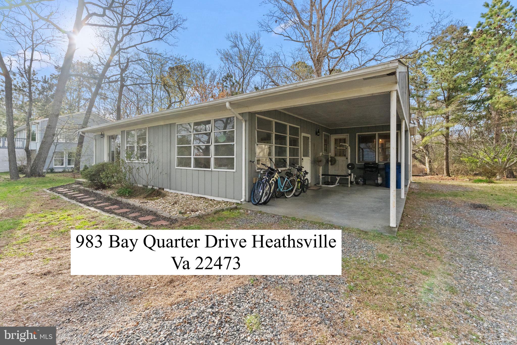 Welcome to Bay Quarter Shores neighborhood located in Heathsville Va on the beautiful Potomac River and surrounding creeks. Built in 1975 and very well maintained, this adorable cottage has 3 bedrooms and 2 full baths. River views and private water access with pier. Enjoy the community amenities, pool, clubhouse, sandy beach, campground, boat ramp, hunting area, short term boat dock, tennis courts, driving range and basketball court!