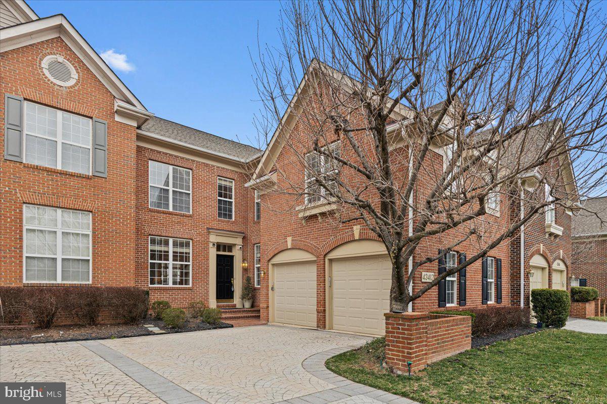 Welcome home to the 43412  Westchester Sq.  
Discover an easy and comfortable life in this Innisbrook model by Mitchell & Best, a beautifully designed courtyard-style patio villa in the prestigious gated River Creek Country Club community. This stunning home lives like a detached home and blends sophistication with modern comfort, offering an exceptional lifestyle in one of Northern Virginia’s premier golf course communities.

A  paver driveway leading to the 2 car garage and south-facing front door welcome you to a home filled with special details and charm. Inside, warm hardwood floors span the main level and upper landing, enhancing the refined aesthetic. The gourmet kitchen features granite countertops, upgraded stainless steel appliances with gas cooking, and a bay-window breakfast nook overlooking the grassy backyard. A see-through gas fireplace connects the breakfast room to the comfortable family room, where a wall of windows and an atrium door open to the fully fenced grassy backyard and patio—perfect for relaxing or entertaining.

The luxurious primary suite offers a double tray ceiling, sitting area with a raised gas fireplace, and custom built-ins. Its spa-like bath has a corner soaking tub and a walk-in shower. There are 2 additional bedrooms with excellent closet storage, high ceilings and access to the full bathroom in the hall.   The bedroom level laundry room has shelving and is convenient to make this necessary chore less of one. 

The lower level is equally impressive, featuring a beautifully finished recreation room, den, and full bath, ideal for extended stays or entertaining. With fresh wall painting and brand-new carpeting, this home is truly move-in ready.

And let's not forget the River Creek Country Club Lifestyle!
Nestled along the Potomac River, River Creek Country Club offers an 18-hole championship golf course, walking and biking trails, tennis courts, pools, a fitness center, and private river access. The elegant clubhouse provides dining and social spaces, perfect for gathering with friends and neighbors. Social membership is mandatory but golf memberships are optional, allowing you to enjoy the amenities as you choose. Social initiation fee is $1500 and monthly dues are $119. 

Don’t miss this rare opportunity to experience luxury living in River Creek. Schedule your private tour today!