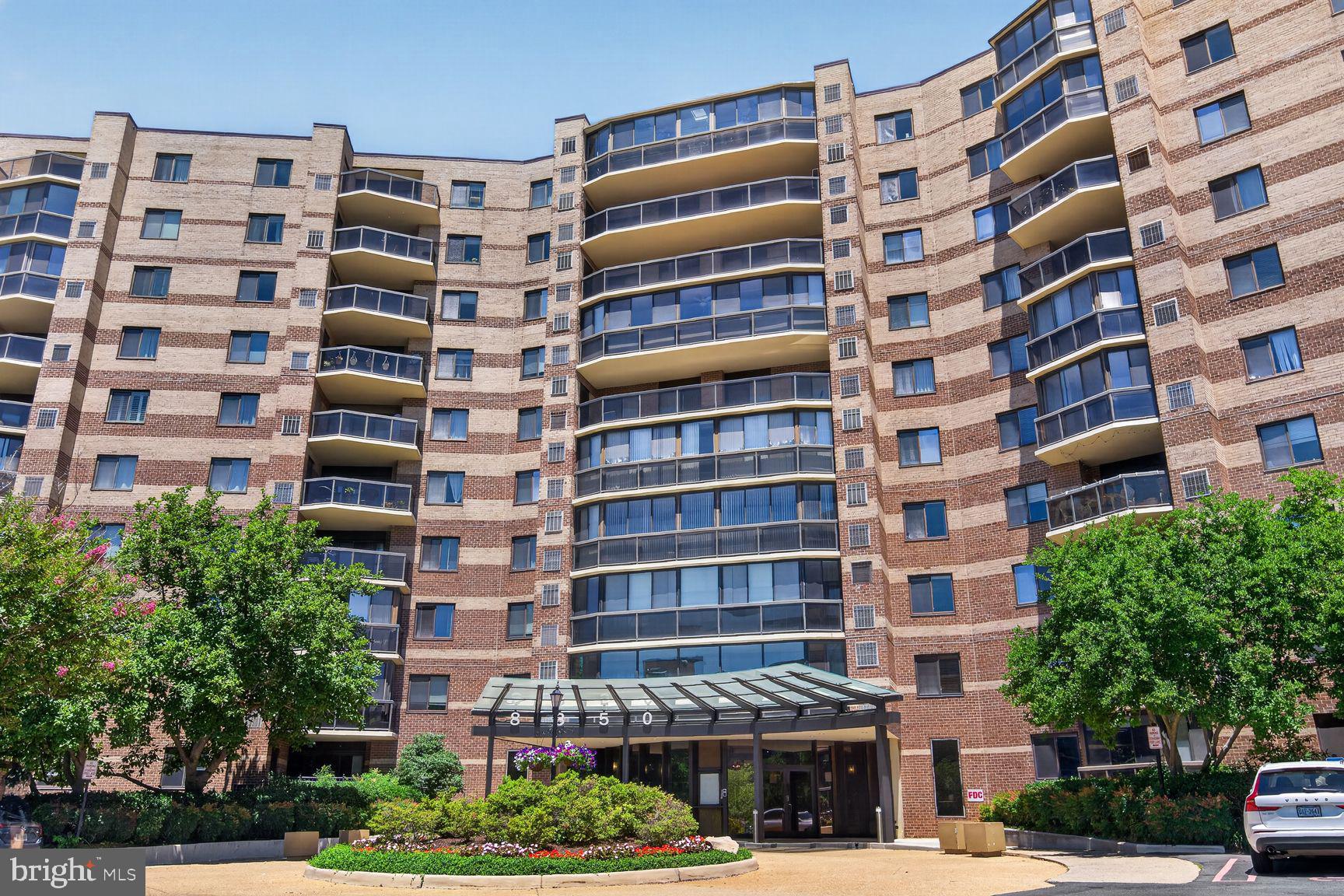 Welcome to this Immaculate, Pristine & Gorgeous Oversized 1 BR Top Floor Unit in a Lifestyle Upgrade!  The Rotonda is Situated in 34 Acres in the Heart of Sought After Tysons Corner! This Light field charming Unit has Been Tastefully Updated and is Move-in Ready! Open Floor Plan with 992 Sqf Beautifully Designed Living Space on the 10th Floor with A Panoramic & Breath-taking View from a Large Balcony Overlooking the Entire Complex! Updated From Top to Bottom. Gleaming Wood Flooring in Living, Dining and Bedroom! Gormet Kitchen With Tall Cabinetry, Beautiful Granit Counter Tops & Floor covered with Elegant Ceramic Tiles follows Effortlessly into Living/ Dining Area! Entire Unit is Freshly Painted! Full Sized Washer/ Dryer inside the Unit! Updated Chique Light Fixtures!
Updated Bathroom with Glass Shower Area offers a Fresh Feel. This Inviting Unit Includes a Deeded Garage Parking Space not included with all Units Plus a Separate Storage Unit that Conveys!
Set within the Private, Gated Community of The Rotonda, Residents Enjoy a Lifestyle Defined by Comfort, Convenience, and Beautifully Maintained Surroundings Across 34 Landscaped Acres. This Resort-Style Community Offers an Impressive Collection of Amenities Including Indoor and Outdoor Pools, a Modern Fitness Center with Yoga and Spa Areas, Saunas, Tennis, Basketball and Volleyball Courts, Scenic Walking Trails, Golf Putting Green, Multiple Dog Walking Areas, Dog park, Children’s Play Areas, Picnic Gazebo, Library, Business Center, Game Room with Billiards and Football, General Store, Car Wash and Vacuum Station, and a Concierge, Shuttle to the Spring Hill Metro. The Renovated Community Center Offers Inviting Spaces to Relax, Recharge, and Connect, Enhancing Everyday Life Through Thoughtfully Designed Common Areas and Recreational Facilities. Ideally Located Directly across from The Boro, Residents Can Walk to Whole Foods, a Luxury Movie Theater, Popular Restaurants, Shops, and a French Bakery, While Enjoying Quick Access to Route 7, I-495, The Dulles Toll Road, and the Silver Line Metro. This Location and Community Make it easy to Fall in Love with Where you Live! This is Low Maintenance Living with High End Amenities! If you've Been Looking for Space, Updates and an Unbeatable Tysons Location, this one Checks Every Box. It's a Must See!