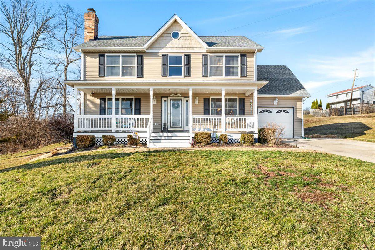 Welcome to this beautiful 3-bedroom, 4-bathroom colonial in Thurmont! This home is situated on a spacious corner lot and offers a perfect blend of comfort, functionality, and convenience. Located just steps from the Thurmont Trolley Trail and Library, it provides easy access to local amenities. The main level is designed for both entertaining and everyday living, featuring a formal dining room with chair railing, a cozy living room with a wood-burning fireplace, and an additional dining area just off the kitchen. The kitchen boasts stainless steel appliances, granite countertops, and a breakfast nook for extra seating. A highlight of this home is the Florida room, where vaulted ceilings and large windows fill the space with natural light and offer scenic backyard views. Whether relaxing or hosting guests, this inviting space is perfect year-round. A full bathroom on the main level adds extra convenience. Upstairs, the spacious primary suite features a private balcony off the en suite bath. Two additional bedrooms share a hall bath, and the second bedroom includes a versatile bonus room above the garage—ideal for a playroom, sitting area, home office, or additional storage.
The partially finished basement provides endless possibilities, with space for a game room, family room, or home gym. The lower level also includes a full bathroom, ample storage, and a walkout to the side yard. Step outside to enjoy the rear deck, an excellent spot for entertaining or unwinding—an attached garage, a newer water heater,  HVAC system, Roof, and more!  Conveniently located near local shops, dining, and major commuter routes! Don’t miss this incredible opportunity—schedule your private tour today!