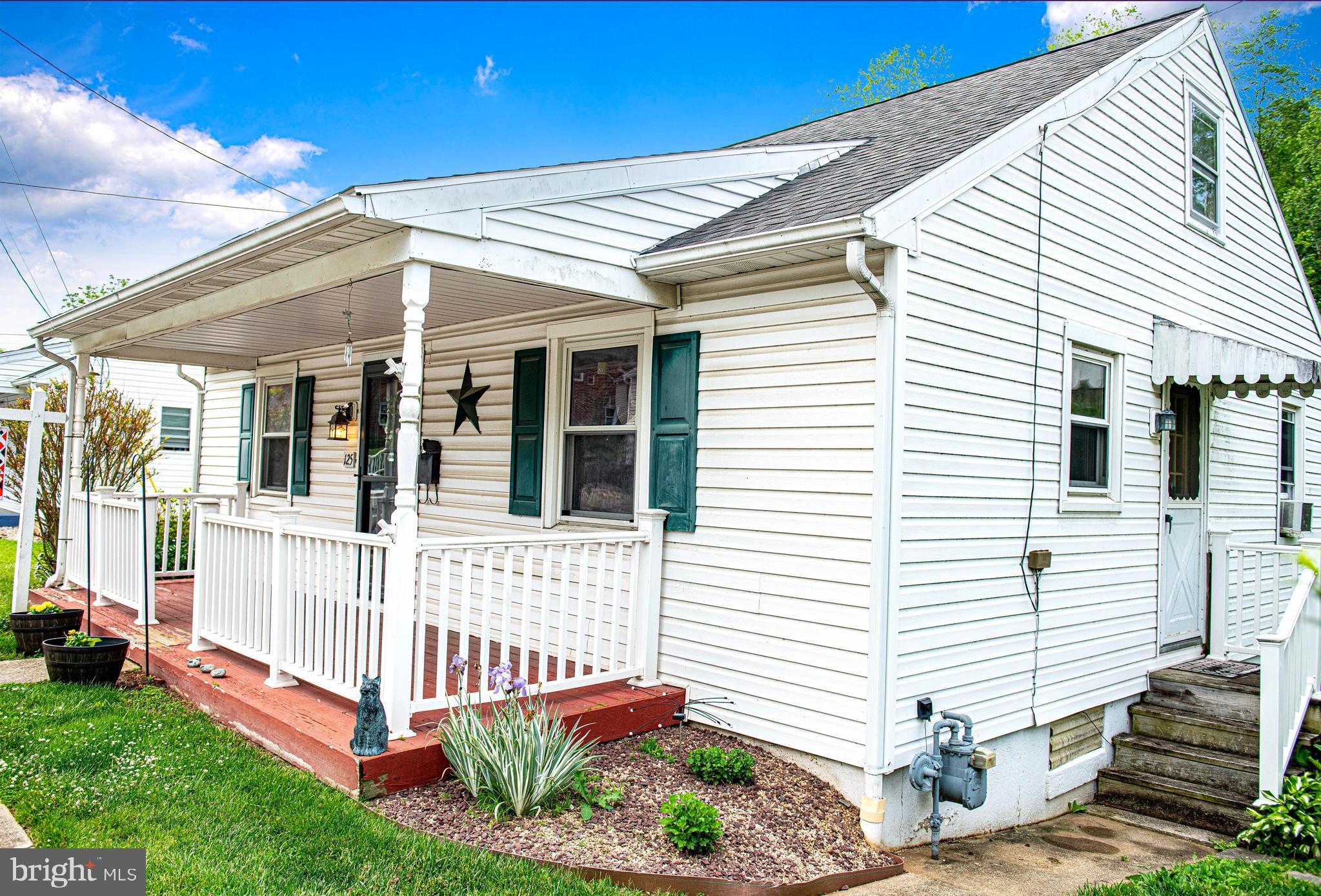 Welcome to this charming 2-bedroom home filled with character, updates, and functional living space! The bright living room welcomes you with beautiful hardwood floors and a new ceiling fan, creating a warm and inviting atmosphere. Just beyond, the updated kitchen features granite countertops, tile subway backsplash, stainless steel appliances, original stained cabinetry, vinyl flooring, a cozy eat-in area, and a side door that leads to a small deck. Down the hall, you’ll find two comfortable bedrooms — one featuring cozy carpet and the other showcasing hardwood floors — along with a main-level hall bath complete with vinyl flooring and a tub/shower combo. The partially finished lower level expands your living space with a large entertainment area featuring built-in bookcases, overhead lighting, vinyl flooring, painted concrete walls, walk-out access, and abundant storage space. The spacious attic is currently used for storage but offers excellent potential to be finished for additional living space. Outside, enjoy the welcoming front porch, rear off-street parking, and a beautiful backyard view. Additional updates including (2025) roof, (2019) HVAC, (2025) Water Heater, and a radon mitigation system already installed.

Just a short drive from I83, yet a short distance to the quaint town of Glen Rock.