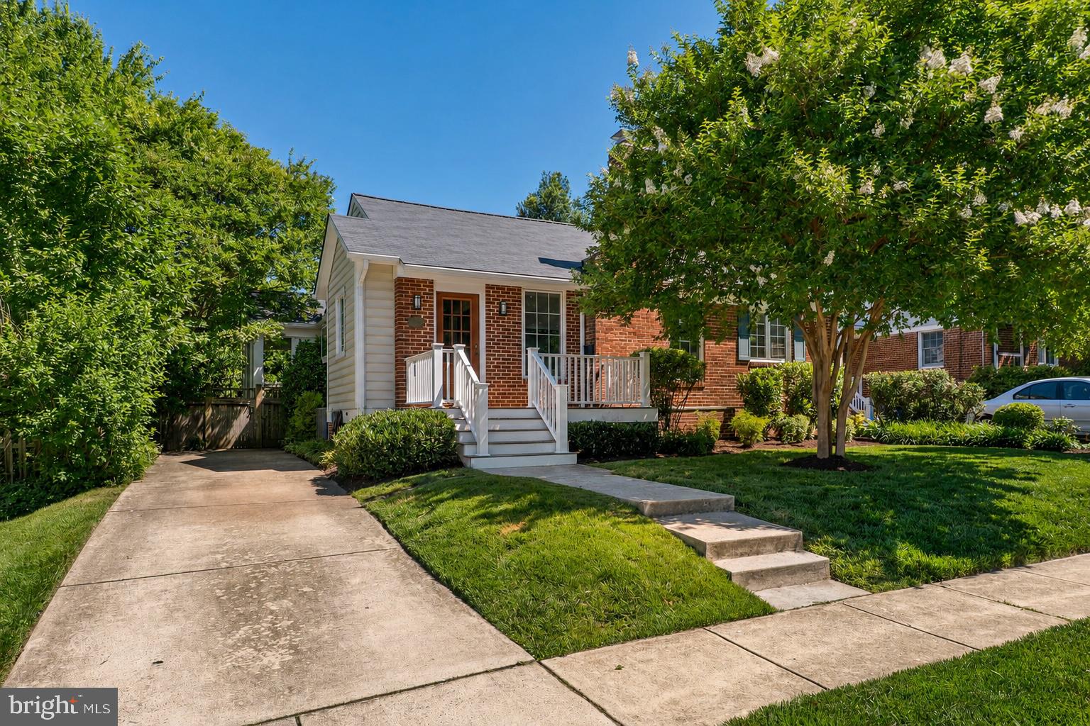 Nestled in the sought-after Garrett Park Estates community, this beautifully maintained brick rambler offers the perfect blend of timeless charm, thoughtful updates, and an exceptional location just moments from Kensington and the renowned Strathmore Music Center. Enhanced by a spacious addition that expands the home's comfortable living space, this residence is in excellent overall condition and has been further improved with a brand-new roof and new basement flooring, offering added value and peace of mind for its next owners.

Inside, you'll find three bedrooms and three full bathrooms, along with warm hardwood and carpeted flooring and updated lighting and fixtures throughout. The upgraded eat-in kitchen serves as the heart of the home, featuring stainless steel appliances, upgraded countertops, and a sunny breakfast area ideal for everyday dining. The formal dining room provides the perfect setting for entertaining, while the inviting living room is anchored by a cozy wood-burning fireplace, creating a welcoming atmosphere for gatherings.

The spacious primary suite offers a peaceful retreat with a walk-in closet and a luxurious soaking tub, while several bathrooms have been tastefully updated with modern finishes. The finished basement, complete with brand-new flooring, expands the home's versatility and is perfect for recreation, hobbies, guests or additional living space.

Step outside to enjoy the beautifully landscaped yard with tranquil garden views, where the covered deck create wonderful spaces for outdoor dining, relaxing, or entertaining. A concrete driveway provides parking for up to three vehicles.

Ideally situated in one of the area's strongest real estate markets, this home offers convenient access to the shops and restaurants of Kensington, Strathmore Music Center, parks, Metro, and major commuter routes. Garrett Park Estates is known for its welcoming community atmosphere, excellent schools, and beautiful tree-lined streets, making this an outstanding opportunity to enjoy comfort, convenience, and lasting value in an exceptional location.