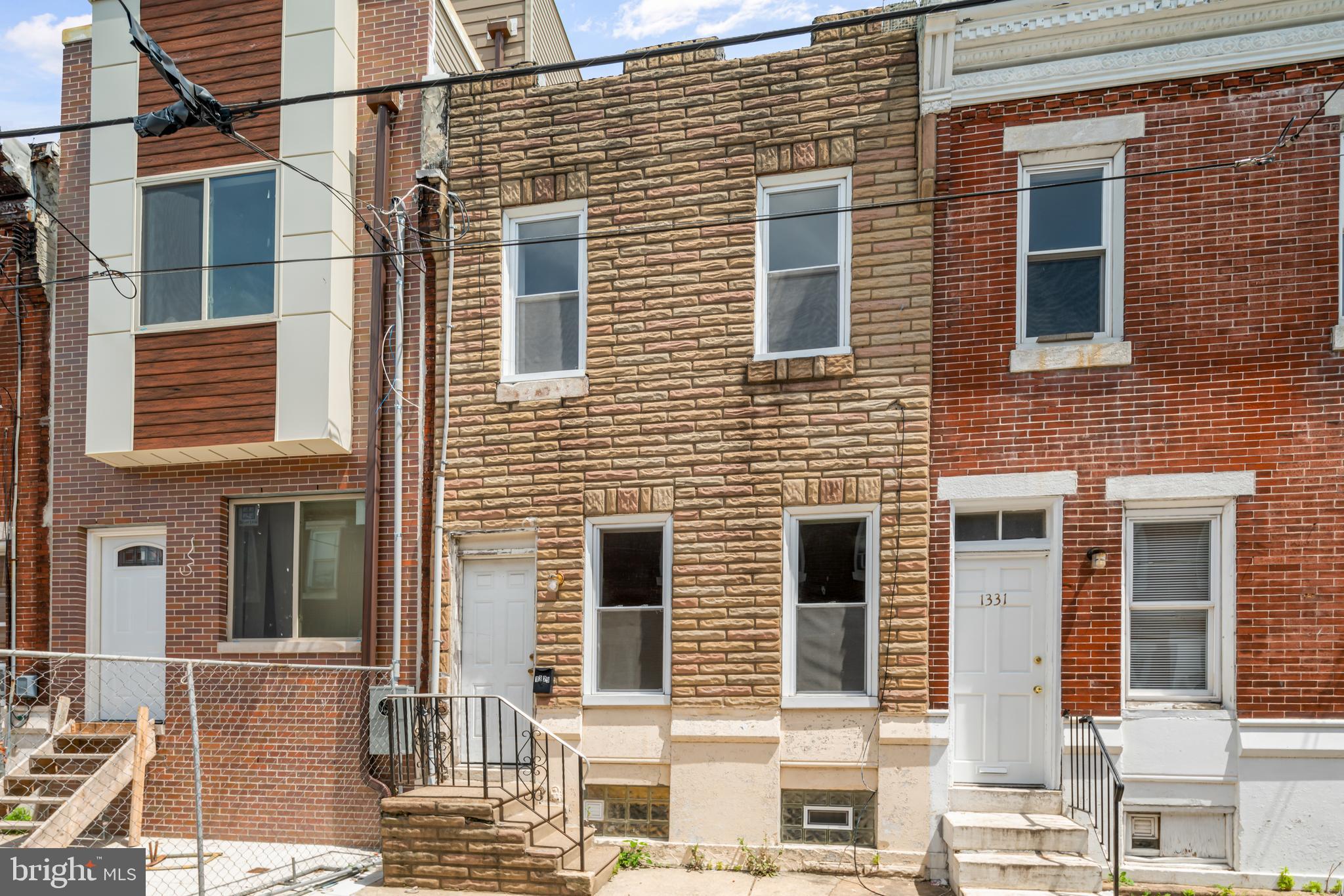 Great value in this 2 bedroom, 2 bath home in Grays Ferry! This property is just a short walk to UPENN campus, South Street Bridge, Grays Ferry Shopping corridor, and Washington Avenue.  Enter onto the first floor living area of this freshly painted home onto engineered wood floors and an open floor concept that leads you to the kitchen at the rear of the house. Kitchen is complete with stainless steel appliances and wood cabinets. Exit to the back concrete patio, perfect for entertaining guests and dining under the stars! Basement is finished and has a full bathroom with a tiled stall shower, vanity, mirror and light. Go upstairs to the second floor where you will find 2 bedrooms and another full bath! The full bathroom is tiled and is complete with a tub. This is an Excellent location for the first time buyer that wants to be close to everything Philly has to offer! This would also make for an excellent rental for the savvy investor looking to lease a home in above average condition to Penn Students or employees. You don't want to miss this one!
Seller is willing to offer financing terms to qualified buyers to buy down the rate to under 4% for the right offer price!
