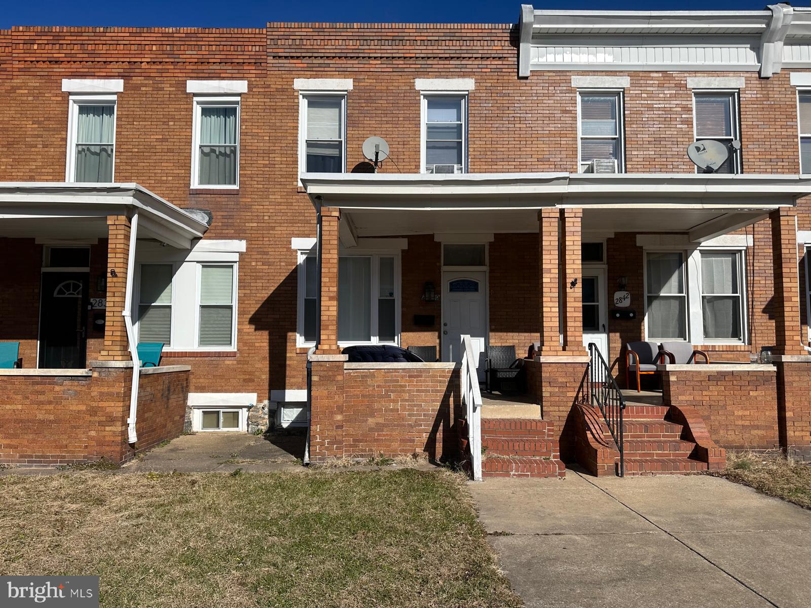 Great Opportunity in East Baltimore

Welcome to 2840 Lake Ave, Baltimore, MD 21213, a three-bedroom, two-bath brick townhouse offering a functional layout and strong potential for a new owner or investor.

The home features defined living and dining areas on the main level, a practical kitchen, and three upper-level bedrooms with a full bathroom. The finished basement provides additional living space and includes a second full bathroom. The property also features a covered front porch. The home was renovated a few years ago, has been well maintained, and is currently occupied.

Conveniently located near public transportation, neighborhood shopping, and local amenities, with easy access to major commuter routes serving East Baltimore.

Property is being sold as-is and presents an excellent opportunity for long-term ownership or investment

Book your showing today — opportunities like this don’t last.