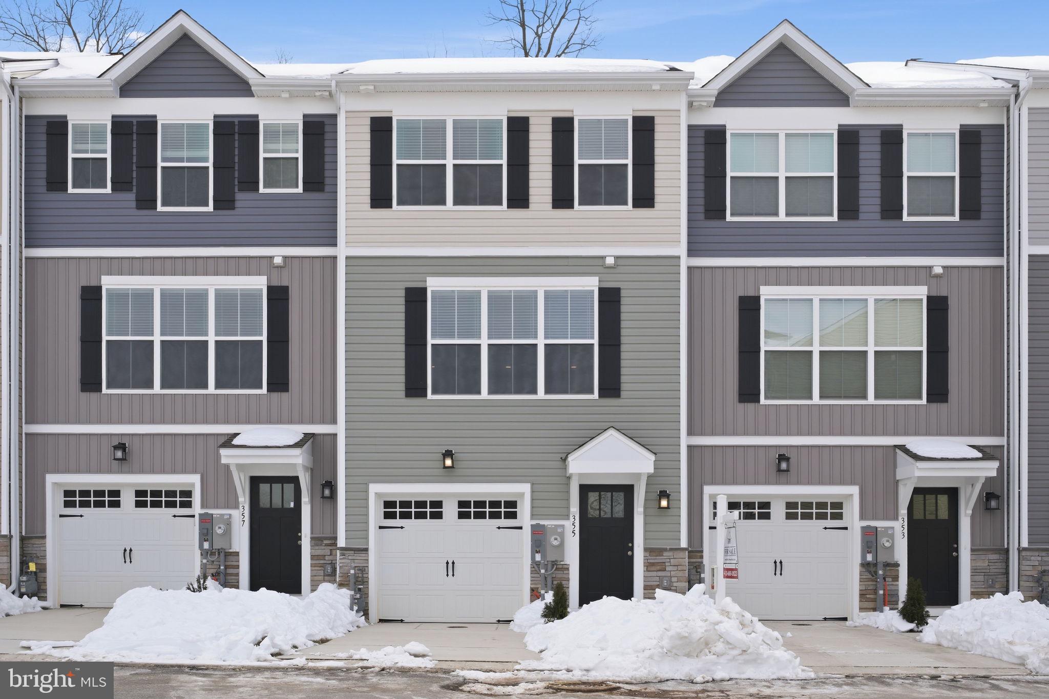 Quick Move-In Townhome with 100% Financing Available!

Ward Communities is offering a contribution toward closing costs on this beautifully constructed three-bedroom townhome featuring a one-car garage, two full baths, and one half bath. Designed for both comfort and convenience, the finished lower level includes a spacious recreation room and a half bath—perfect for a home office, media room, or additional living space.

The main living area opens to a composite deck with steps leading down to the backyard, ideal for outdoor relaxation. This home comes fully equipped with a complete kitchen appliance package, including a gas range, over-the-range microwave, refrigerator, and dishwasher. A full-size front-load washer and dryer, closet organizers, and blinds are also included, making this home truly move-in ready.

Enjoy low-maintenance living in a cozy, thoughtfully designed home that allows you to spend more time enjoying life—perfect for today’s busy professional. The community backs to open space and is connected to a beautiful single-family home neighborhood, offering a peaceful setting with a sense of openness.

Ideally located just minutes from I-95 for easy commuting and close to Bel Air and Fallston. Walk to Joppa Farm Market and enjoy nearby access to grocery stores and everyday conveniences. Nearby 37-acre Mariner Point Park offers walking and biking trails, playgrounds, fishing, piers, and boat launches—perfect for outdoor enthusiasts.

A fantastic opportunity for modern living in a prime location—don’t miss it!