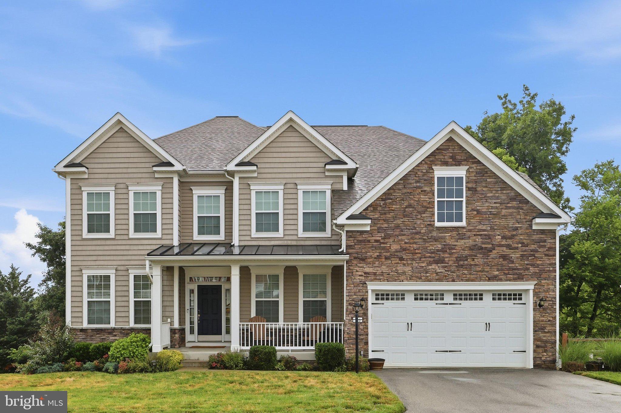 Welcome to 166 Stonecrest Circle in Keedysville, Maryland.   An exceptional custom home offering over 5,200 square feet of finished living space in the desirable Stonecrest community. Situated in a quiet 20-home neighborhood with no HOA, this impressive property combines quality craftsmanship, energy efficiency, and thoughtfully designed indoor and outdoor living spaces.

This spacious home features 4 bedrooms, 3.5 bathrooms, plus a main-level study and a lower-level study that provide excellent flexibility for additional bedrooms, home offices, hobby rooms, or other uses.

The main level showcases beautiful hardwood flooring, an open floor plan, and a welcoming living room highlighted by a propane fireplace. The gourmet kitchen offers quality cabinetry, a large center island with seating, wall oven and microwave combination, cooktop, range hood, and abundant workspace for everyday living and entertaining.

Upstairs, the spacious primary suite features hardwood flooring, a large walk-in closet, and a beautifully appointed bath with tile flooring. Bedrooms two, three, and four feature new carpeting, while the upper hallway continues the hardwood flooring for a seamless, upscale finish.

The fully finished walkout lower level offers approximately 1,781 square feet with 9-foot ceilings, luxury vinyl plank flooring throughout, an electric fireplace, and an impressive 8-foot custom wet bar complete with two under-counter refrigerators and a dishwasher, creating exceptional additional living and recreation space.

Outdoor amenities are equally impressive with a 500+ square foot Trex deck featuring PVC-sleeved posts, under-deck drainage, and ceiling fans. Below, an expansive 1,100+ square foot brick paver patio*with a built-in fire pit provides outstanding outdoor living space.

Built for comfort and efficiency, the home features closed-cell foam insulation throughout the attic, exterior walls, garage ceiling, and beneath the main level, providing outstanding energy efficiency. A two-zone heat pump system with Nest Wi-Fi thermostats delivers year-round comfort.

Located within the Boonsboro School District, including Sharpsburg Elementary, Boonsboro Middle, and Boonsboro High School. The property is located within the Town of Keedysville.

Included with the sale: Washer and dryer, kitchen refrigerator, wall oven/microwave combination, cooktop, hood vent, two under-counter refrigerator/freezer drawers, under-counter refrigerator, basement dishwasher, four kitchen island chairs, storage shed, and all ceiling fans and lighting fixtures (excluding the lighting above the basement bar).

This meticulously maintained home offers exceptional space, quality finishes, outstanding energy efficiency, and premium indoor and outdoor amenities in one of Keedysville's most desirable locations.