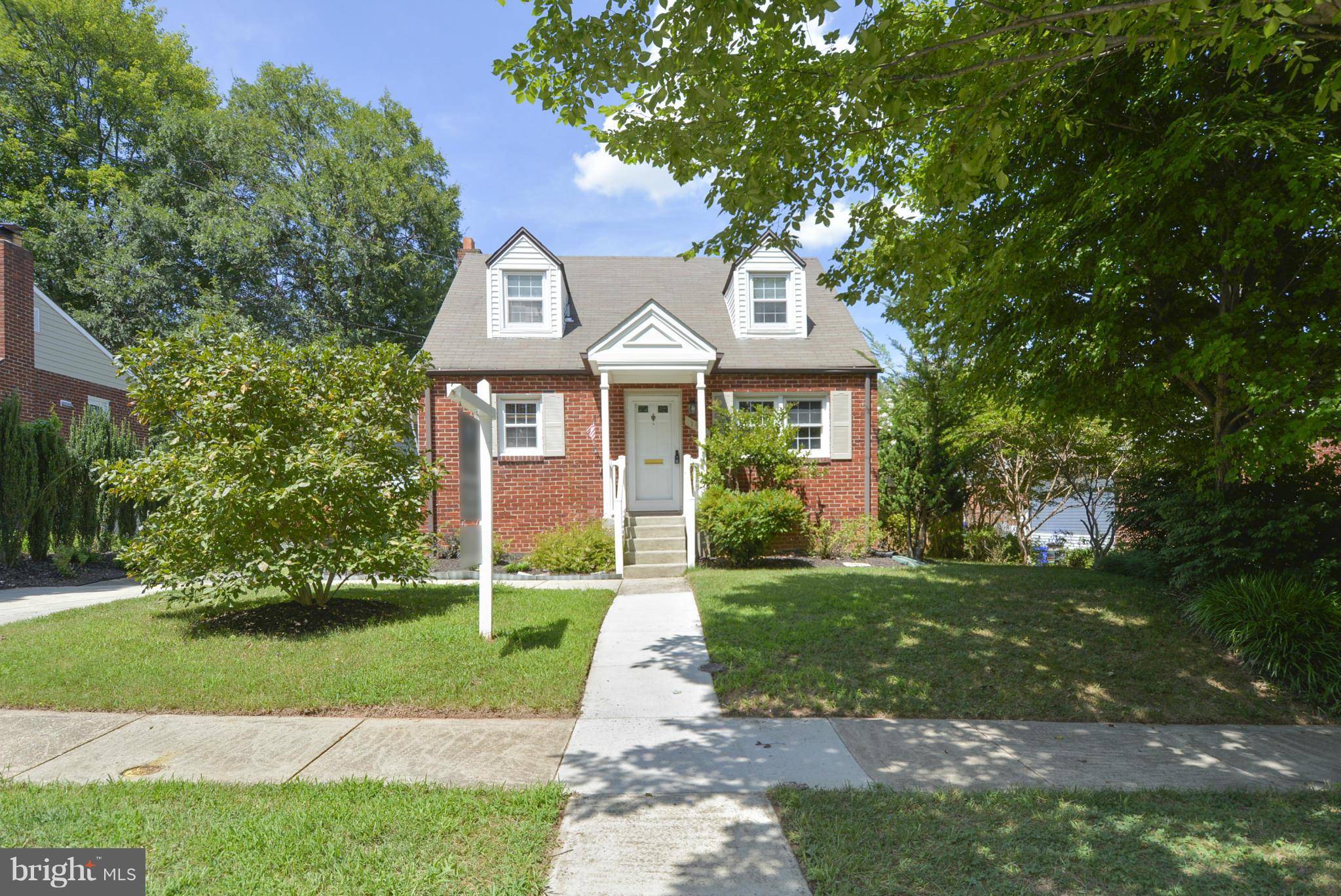 BUY FOR 3% DOWN, NO MTG INSURANCE.+$3000 LENDER CREDIT! Fantastic cape located min fr METRO, I-495, parks & shopping. Freshly painted thruout & staged- shows beautifully! Updated kitc, windows, siding, HVAC & more. 4BR/2BA, spacious upper lvl w/separate temp control, main lvl sunrm leading to huge pool. Lower lvl finished w/ ceramic floors, full bath, ample storage, W/D.