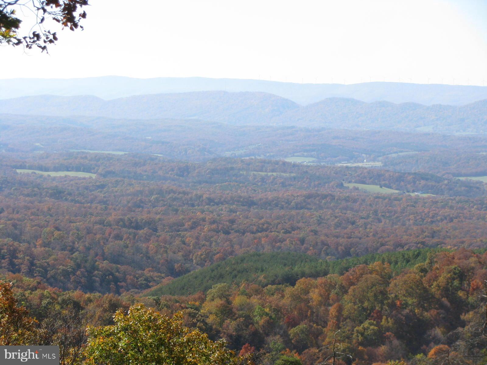 PANORAMIC PLEASURE.....20 WOODED ACRES ELEVATED AT 1500 FT ATOP "MIDDLE RIDGE" OFFERING 180 DEGREE PANORAMIC VIEWS FROM SOUTH TO WEST TO NORTH OF DISTANT MOUNTAIN RANGES AND THE PATTERSON CREEK VALLEY BELOW....FACING DUE WEST, THE SUNSETS ARE SO SPECTACULAR IT SHOULD BE A SIN! POWER & PERKED, EASY TO BUILD ON, WITH LOWER THAN USUAL INFRASTRUCTURE COSTS, SHORT DRIVEWAY AND SHORT PULL FOR ELECTRIC IS ALL THAT'S REQUIRED TO GET TO THE BUILDING SITE = THOUSANDS $$$ IN SAVINGS OVER MOST LOTS. LOCATED IN THE PRESTIGIOUS GATED COMMUNITY OF "THE BLUFFS ON THE POTOMAC".....THE BLUFFS IS KNOWN FOR IT'S ABUNDANCE OF BIG BUCKS, BEAR & TURKEY. AS AN ADDED BONUS, THE COMMUNITY HAS IT'S OWN PRIVATE COMMON AREA ON THE SOUTH BRANCH OF THE POTOMAC RIVER FOR CANOE, KAYAK, TUBES, FISH & SWIM......A PRIVATE PARK ON THE RIVER FOR YOUR SUMMERTIME ENJOYMENT. THERE'S ONLY A SMALL HANDFUL OF LOTS IN THE BLUFFS THAT OFFER THE PREMIUM WESTERN VIEW, THIS IS ONE OF THE FEW REMAINING THAT HAVEN'T BEEN BUILT ON, GRAB ONE WHILE YOU CAN! HEAD WEST, FACE WEST, COME TO WEST VIRGINIA AND NEVER LOOK BACK!