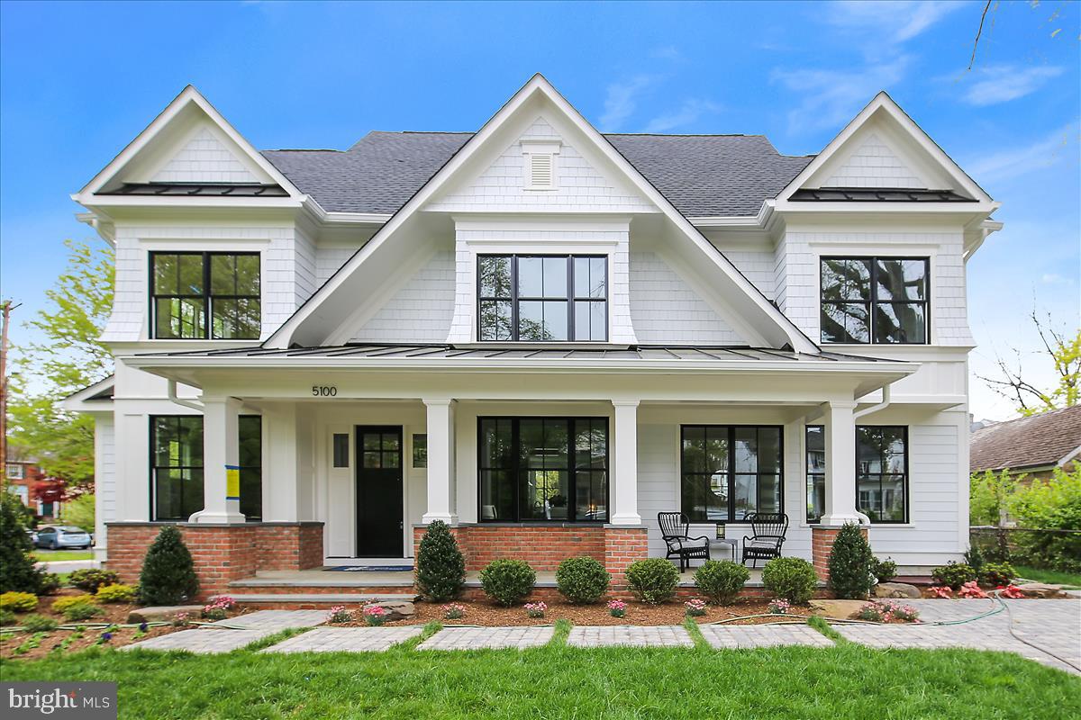 Just Reduced!! 100% Completed!!! 2 blocks from the heart of Bethesda. Amazing Arts & Crafts Colonial, built by award-winning Douglas Construction Group (Best Green Builder-Bethesda Magazine and Maryland Building Industry Association Montgomery County Custom Builder Winner). A new and exciting Studio Z floor plan,  four finished levels boasting 5 Bedrooms, 5 1/2 Bathrooms in the heart of Bethesda.  Large Family Room with fireplace, Office, private Dining Room with bay window and large gourmet Kitchen with all stainless steel appliances. Master Suite with his & hers walk-in closets, luxurious Spa Bath with separate shower and soaking tub. Additional 2 Bedrooms and 2 Bathrooms in the 1st upper level. Bedroom and Full Bath in the Loft. Large lower level with Recreation Room with dry bar, Game Room, 5th Bedroom/Exercise Room and Full Bath. 1 Car Garage. In the Bethesda-Chevy Chase High School District. Here is the link to 5100 Fairglen Lane's Slideshow! https://youtu.be/UanSoajlQl0