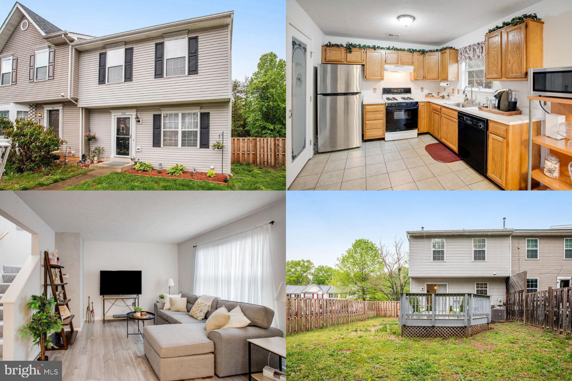 Delightful 3-bedroom, 2.5-bath townhouse located in Potomac Hills, featuring 2,068 square feet of well-maintained living space. The renovated bathrooms add a sleek, modern feel, while recent upgrades include a new HVAC system (2015), water heater (2017), and roof (2023). Step outside to enjoy the fenced backyard—just four years old—highlighted by a composite deck ideal for entertaining or unwinding. This home offers a wonderful blend of comfort, style, and practicality, making it an ideal place to call home.

Accepting Back up Offers