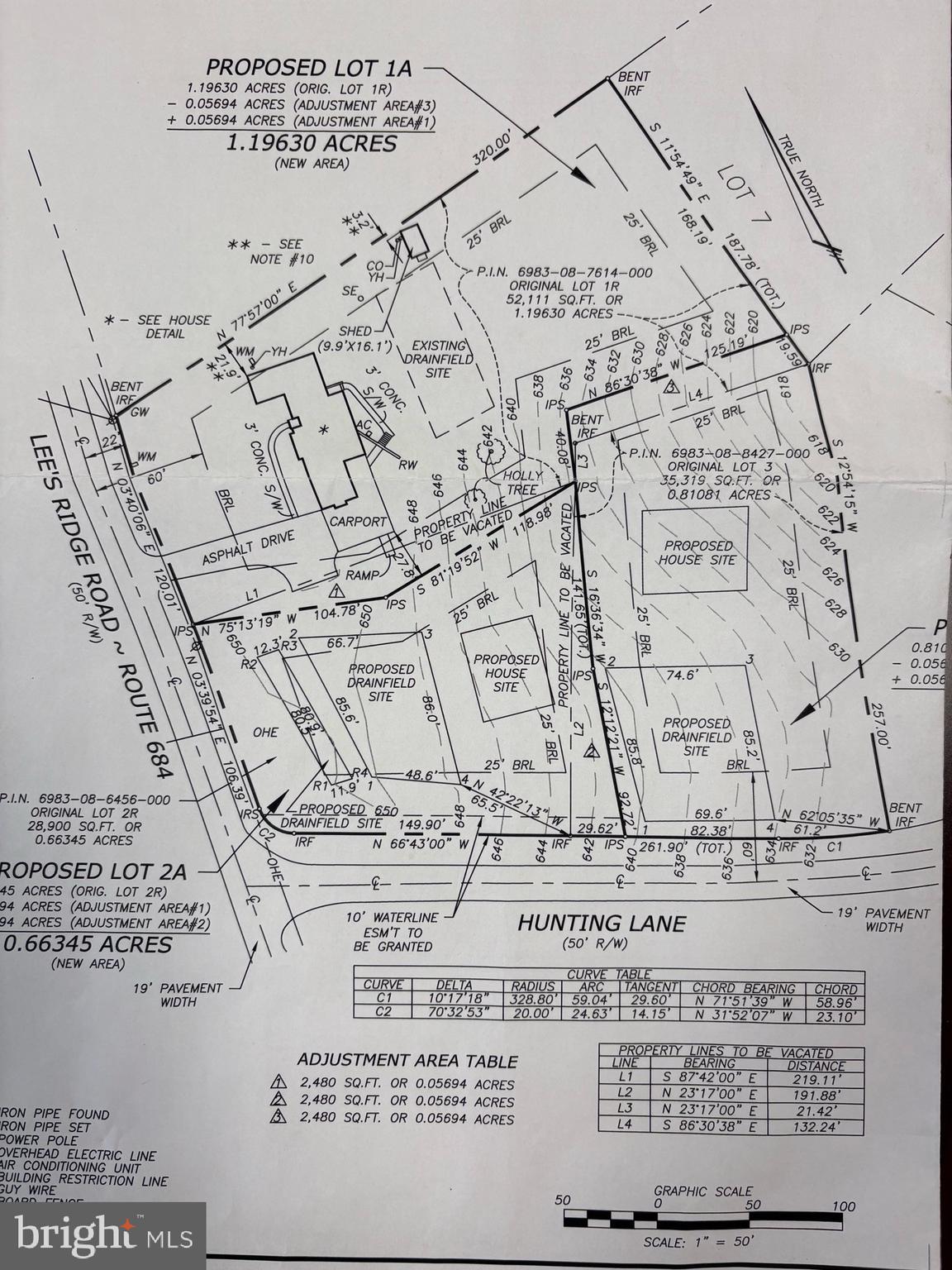 Frontage on Lees Ridge Rd and Hunting Lane.  Perked for 4 BR conventional septic with pump.  Lovely area and paved streets.   Recently surveyed and perked.  Subject to Fauquier County final approval.   Call lister with any questions..  Town water is available.  Verify tax ID with L.A