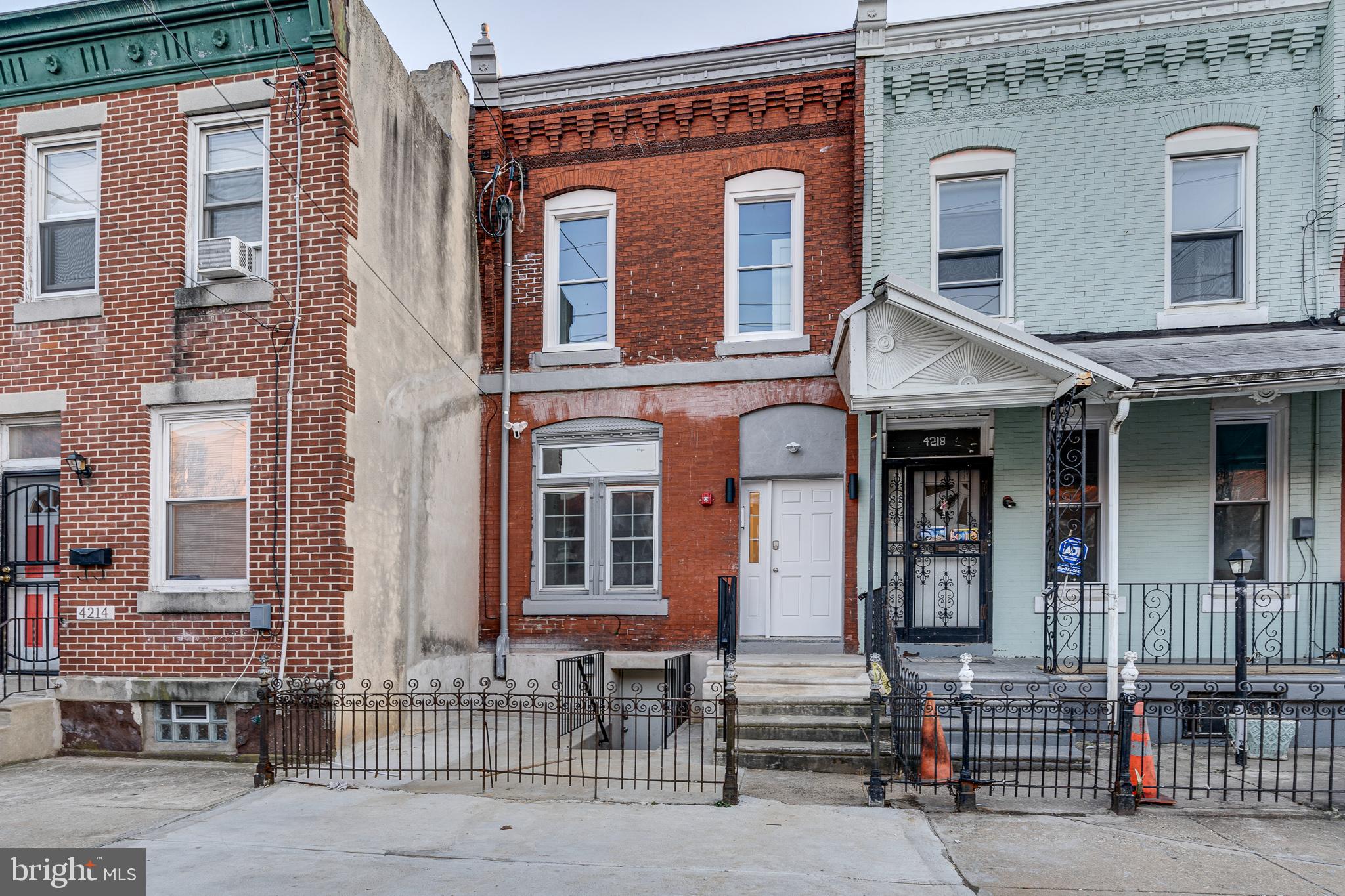 Newly renovated triplex in the vibrant Belmont neighborhood of West Philadelphia, featuring three fully updated units. Unit 1 is a studio (tenant-occupied), Unit 2 is a one-bedroom unit with a private yard (vacant), and Unit 3 is a two-bedroom unit (tenant-occupied). Each unit boasts modern kitchens with quartz countertops, gray shaker cabinets, white subway tile backsplashes, and GE appliances. The bathrooms feature stylish white subway tiles and gray vanities. Additional amenities include central AC, luxury vinyl plank flooring, keyless entry, and an intercom system. The building also features Ring cameras at the front and rear for remote viewing and a shared washer and dryer in the basement for added convenience. This property is perfect for an owner-occupant looking to live in one unit while renting out the others. Located close to public transportation, including the 10, 43, and 40 buses, and with easy access to major highways, it’s just minutes from attractions such as the Philadelphia Zoo, The Please Touch Museum, the Art Museum, the Franklin Institute, and the Barnes Foundation. It’s also near Drexel University, University of Pennsylvania, University of the Sciences, parks, sporting events, and more.