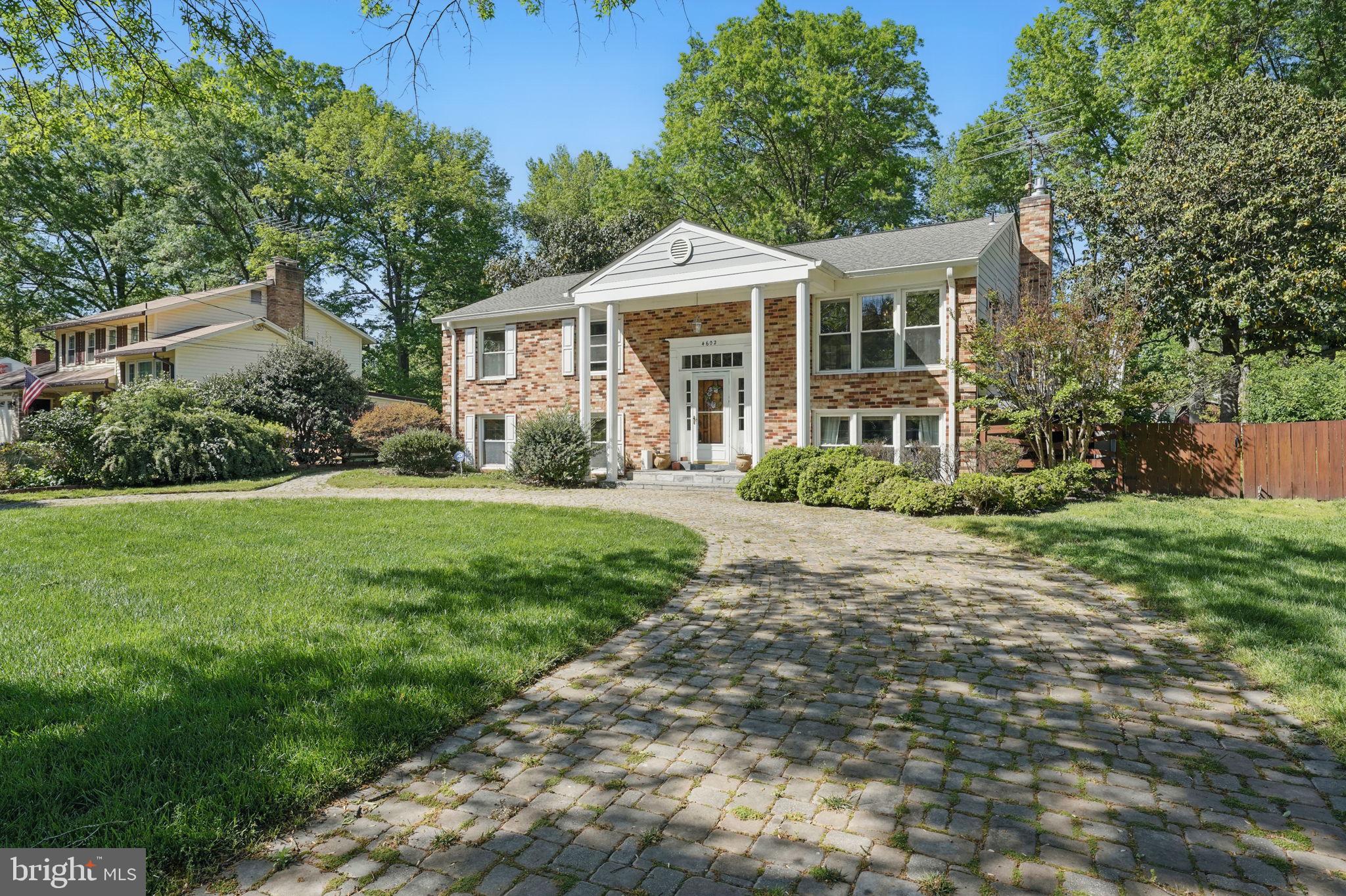 Wait until you see this all season morning room followed by covered patio overlooking incredible rear fenced in cleared backyard***finish in place hardwoods on most of main level, windows replaced a few years ago and 5 bedrooms with 3 full bathrooms***charming floor plan with primary bedrooom and 3 full baths**some updates needed but overall spacious floor plan***huge rec. room with fireplace***Highly desirable area>
Laundry Chute in hall bathroom***