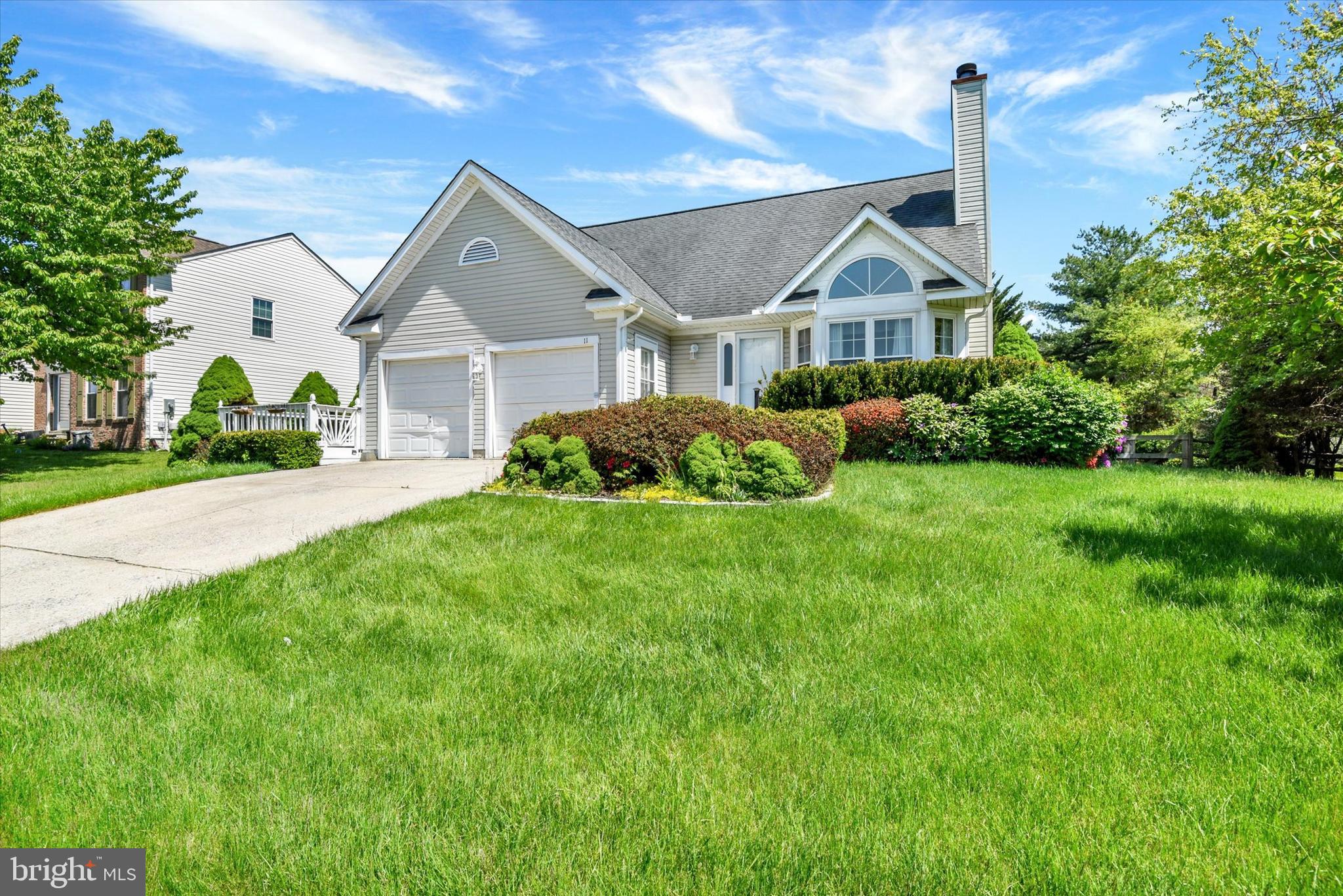 Welcome to your new home, located in the heart of Taneytown in rural Carroll County. This property offers a range of distinctive features and high-quality upgrades. The main entry brings you into an open concept living area with soaring ceilings, a huge living room, with fireplace, attached dining room area plus an open kitchen perfect for entertainment. A special Sunroom addition is located off the kitchen area and is a relaxing area to hang out and allows quick access to the huge yard. The first-floor primary bedroom with attached bath is a rare and desirable option. The main level features an additional half bathroom. Since this was initially built as the model home, the garage was completed during construction, offering additional space that could be used as a second living area, family room, or even as a fourth bedroom.   It even has a separate entrance and attached deck. This could be perfect to convert into a small apartment or suite. Because the garage doors remain intact, you could quickly restore the area to its original garage use.  It could also serve as a perfect home office situation. The upper level has 2 nice additional bedrooms and a full bath. The lower level includes two finished rooms, a laundry area and plenty of storage.   The large, fenced yard is a small paradise. There are multiple decks, a Gazebo/bar, a large shed and a beautiful in-ground heated pool. The lot is larger than neighboring lots. It’s the envy of the neighborhood.  This estate is being sold as-is, but it is in great condition and ready for move-in.  Schedule a showing today.
