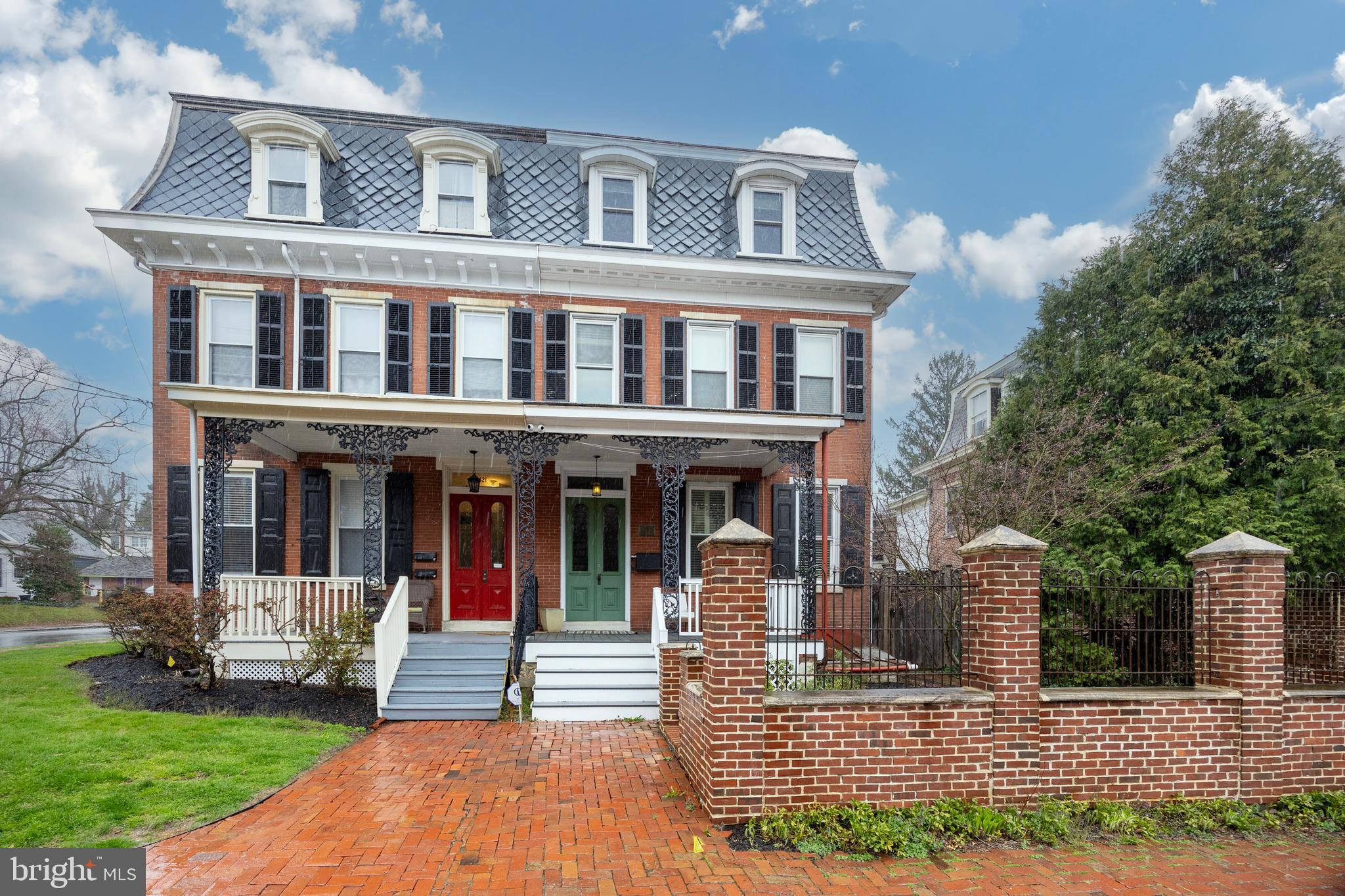 Welcome to 419 North Walnut Street, a stunning piece of historic charm nestled in the heart of West Chester, Pennsylvania. This spacious home offers a perfect blend of classic elegance and modern amenities, making it a true gem in the desirable uptown West Chester Borough.
Convenience is key with this property, as it sits within walking distance to local parks, renowned restaurants, vibrant bars, Henderson High School, and an array of other attractions. Whether you're seeking a leisurely stroll through the picturesque streets or a lively night out on the town, everything you desire is just moments away.
Boasting 5 bedrooms and 3.5 baths, this home provides ample space for comfortable living. The detached garage and off-street parking ensure convenience, while two laundry facilities add practicality to everyday life. A large basement with 8ft ceilings offers endless possibilities, whether you envision a cozy entertainment area or a functional workspace.
Step inside to discover an inviting open layout, illuminated by LED lighting throughout. The recently updated 200amp electrical service ensures efficiency and peace of mind. The heart of the home lies in the expansive kitchen, featuring an oversized island and high-end appliances, including a new induction range. Custom cabinetry adds a touch of luxury, while the water filtration and softener system enhance the overall quality of living.
Indulge in comfort with additional amenities such as a whole house fan, radiated floor heating in the master bathroom, and a water pressure booster. Relax in the privacy of the turf backyard, complete with a large patio for outdoor entertaining. The front courtyard and new porch provide charming outdoor spaces to enjoy sunny days.
Security and convenience go hand in hand with features like a surveillance camera system, fenced-in yard, and central AC for year-round comfort. Retreat to the master bedroom's private deck or relax on the covered front porch in one of the quietest and most peaceful quadrants of the borough.
With all the allure of an old-world home and the updates of a newer build, 419 North Walnut Street offers the perfect blend of tradition and modernity. Don't miss your chance to call this exceptional property your own – schedule a viewing today and experience the epitome of West Chester living.