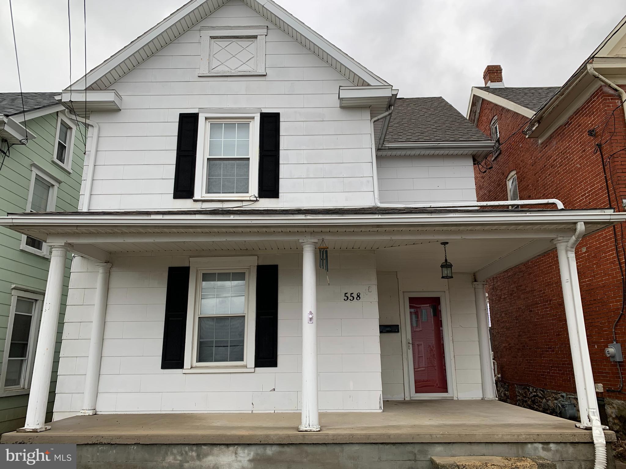 Welcome home to this 3 bedroom, 1 and a half bath single family home with finished attic, on and off street parking, garage, and fenced-in back yard with large deck. The living room, dining room, kitchen with island, large laundry room/half bath, and hallway leading to the back deck are the features of the main floor.  Upstairs, are 3 bedrooms and a full bath.  The finished attic is accessed through the bedroom and has a separate area for storage. Warm home with forced air gas heat and central AC. Great property to call home!  The Listing Agent is the Owner. Pets are CASE BY CASE.  NO SMOKING/VAPING.  Tenants must provide excellent rental references along with a background check and credit check. The refrigerator is different than what appears in the pictures.
