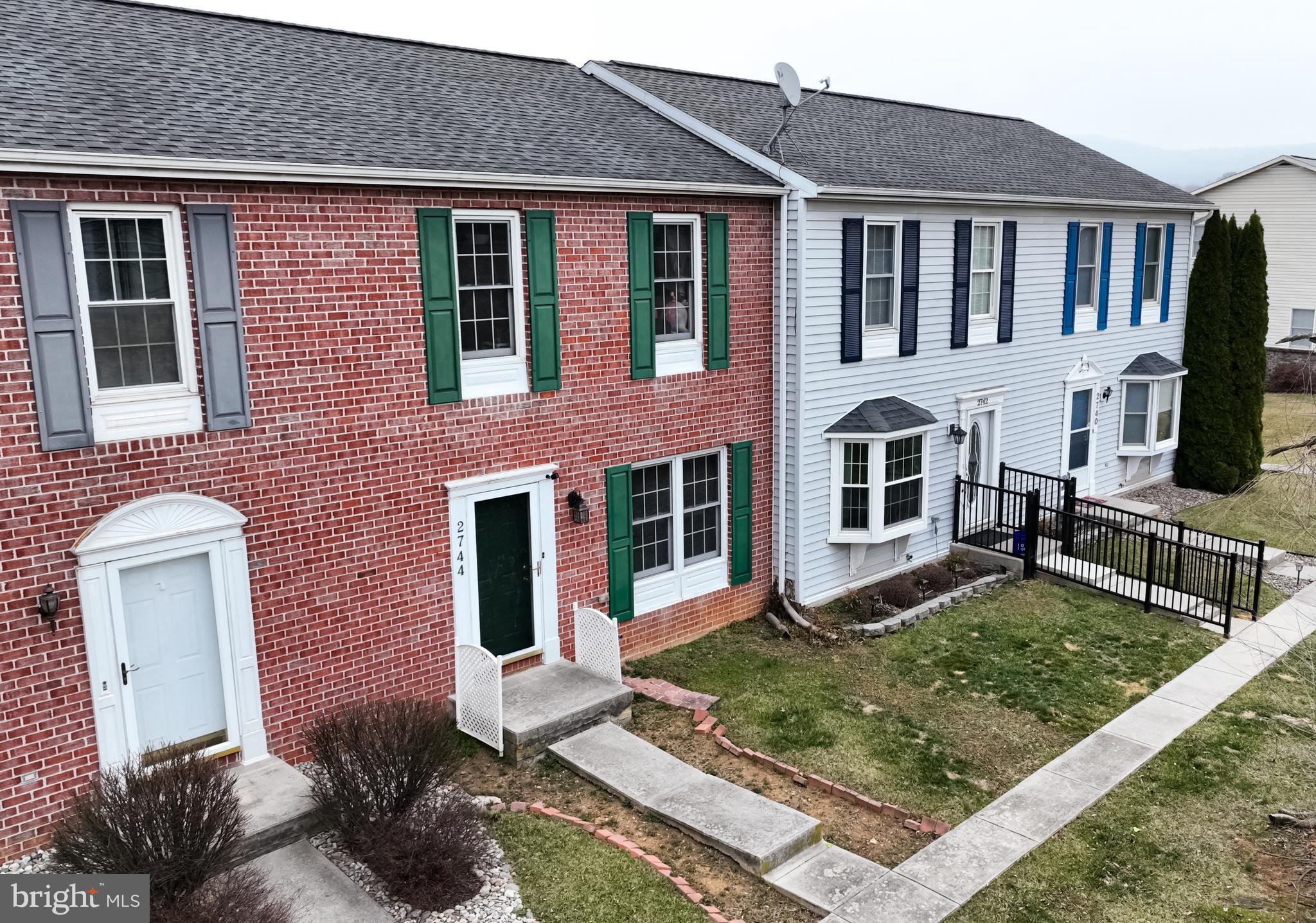 Convenient location, just minutes to I-81. Enjoy living in this 3-level townhome featuring three bedrooms and a bathroom on each level. Enter from the back of the home to a finished lower-level family room/playroom with two large closets for storage. The kitchen is on the main level, with a window box for your plants. Deck on the rear to enjoy the mountain view. Laundry is located on the upper level with the bedrooms! Mostly vinyl/laminate flooring for easy care. HOA cares for snow/lawn/trash.