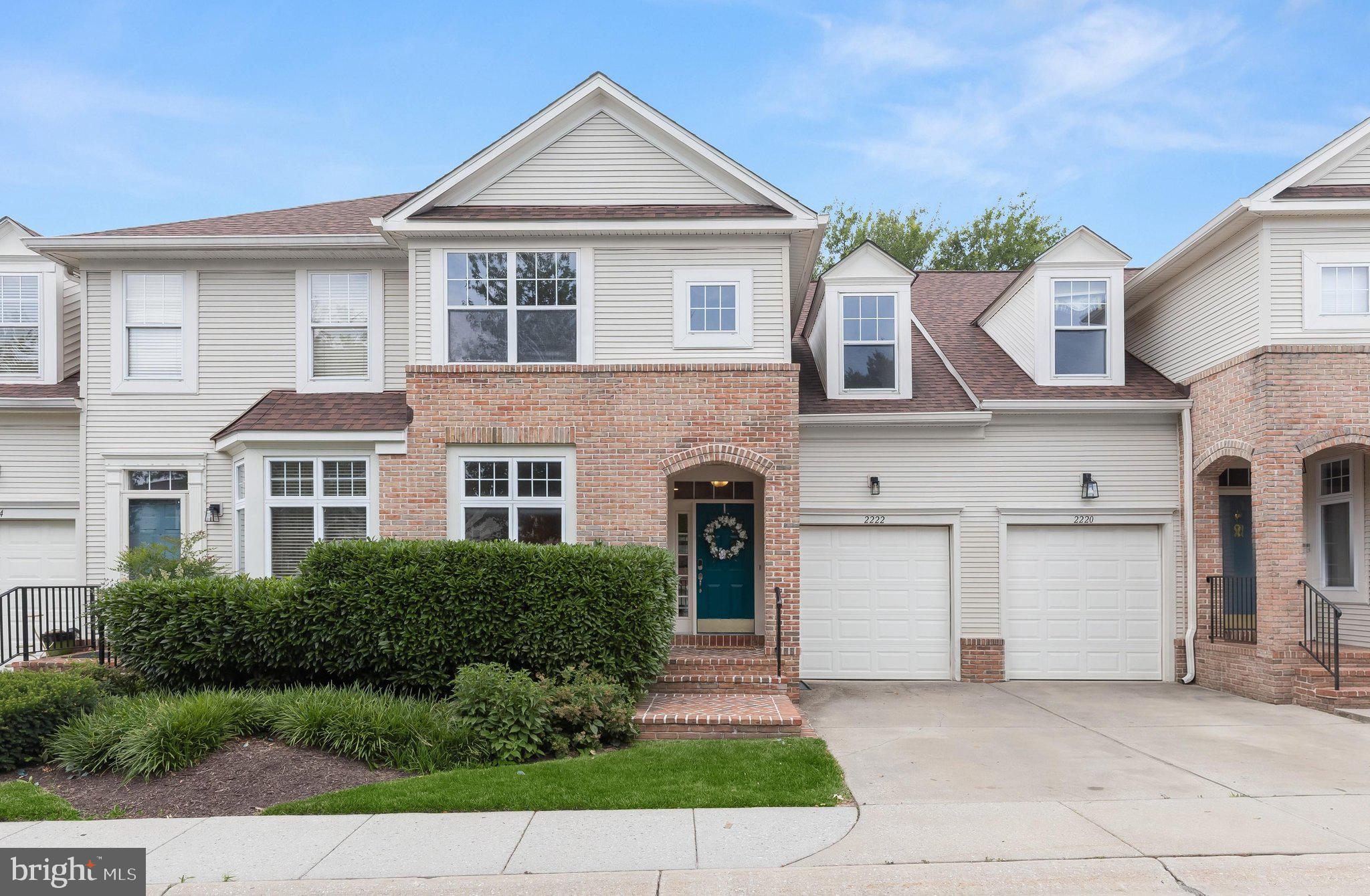 Welcome to 2222 Merion Pond, a beautifully updated garage townhome in the highly sought-after Fairway Villas community. A welcoming covered front porch sets the tone for the warm and inviting interior, where rich refinished hardwood floors and a fresh neutral color palette create timeless appeal throughout. The foyer opens to spacious living and dining rooms, offering the perfect setting for both everyday living and entertaining. The eat-in kitchen is thoughtfully appointed with granite countertops, under-cabinet lighting, a decorative backsplash, sleek appliances, and a breakfast area with access to the private balcony. Just off the kitchen, the family room features a cozy fireplace and an additional sliding glass door leading to the balcony, creating an ideal space for relaxing or gathering with friends and family. A convenient powder room and direct access to the garage, complete with a Tesla charger, round out the main level.
Upstairs, the primary suite provides a peaceful retreat with hardwood floors, a walk-in closet, and a private en-suite bath. Two additional bedrooms, each featuring hardwood flooring, share a full hall bath, while a conveniently located laundry area completes the upper level. The finished lower level offers exceptional versatility with a spacious recreation room that opens directly to the covered patio, along with a fourth bedroom and full bath, making it ideal for guests, a home office, or multi-generational living.
Residents enjoy access to Waverly Woods’ exceptional amenities, including an outdoor community pool, tot lot, fitness center, scenic walking trails, and golf course. Ideally situated with convenient access to MD-99, US-40, I-70, and US-29, this home is just minutes from Patapsco Valley State Park, Turf Valley Country Club, and an abundance of shopping, dining, and entertainment options.
Some photos have been virtually staged
