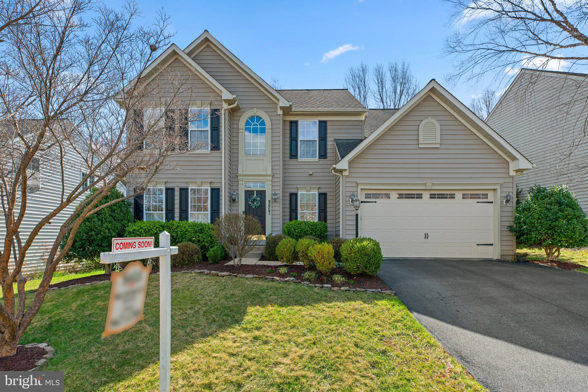 Welcome to this beautifully maintained Colonial in the heart of the highly sought-after Villages of Urbana! With three finished levels, a two-car garage, and timeless curb appeal, this home offers comfort, style, and space for modern living.  Freshly painted on both the main and lower levels, the home features an open foyer, gleaming hardwood floors, and a bright, flowing layout. The spacious family room is anchored by a cozy gas fireplace, perfect for relaxing or entertaining. The gourmet kitchen is a chef’s dream, complete with cherry cabinetry, granite countertops, stainless steel appliances, a breakfast bar, and a large kitchen island. Just off the kitchen, a lovely sunroom floods the space with morning light—an ideal spot to start your day.  Upstairs, the large primary suite offers a peaceful retreat with two walk-in closets and a luxurious en-suite bath with a soaking tub and separate shower. Three additional bedrooms provide ample space and storage for family or guests.  The finished lower level includes a generous recreation room, a rough-in for a full bath, and an adjoining storage area that could easily be converted into a home office or den.  Outside, enjoy a beautifully landscaped and fully fenced backyard with mature trees, a charming brick and stone patio, and room to play or entertain. Located just two blocks from the community center and pool, and only minutes from shopping, dining, and the highly rated Urbana schools, (Sugarloaf Elementary, Urbana Middle and Urbana High Schools)  this home offers the best of suburban living with resort-style amenities at your fingertips.