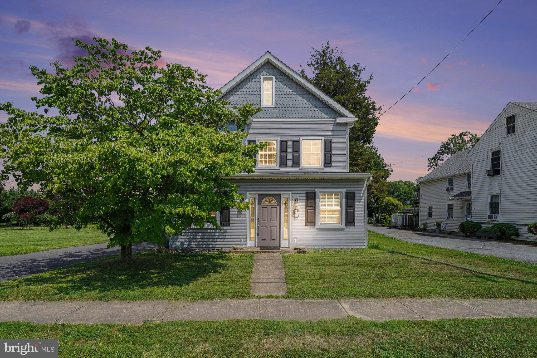 136 N Main St is Coming Soon in Galena! Your next home may be closer than you think. This inviting Colonial combines classic character with thoughtful updates across nearly 1,900 square feet of living space. Inside, you'll find three comfortable bedrooms, one full bath upstairs, a convenient main-level half bath, a bright kitchen with an easy flow into the main living areas, and a dedicated laundry/mudroom that adds everyday convenience.

Outside, the fully fenced backyard offers exceptional space to enjoy, complete with mature shade trees, a fire pit, a storage shed, and plenty of room for outdoor gatherings, gardening, pets, or play. A large paved driveway provides abundant off-street parking. Conveniently located near Rt. 301, Chestertown, Middletown, local marinas, shopping, and dining, this home offers the charm of small-town living with easy access to everyday essentials.

Stay tuned, you'll want to be among the first to see it when it hits the market.