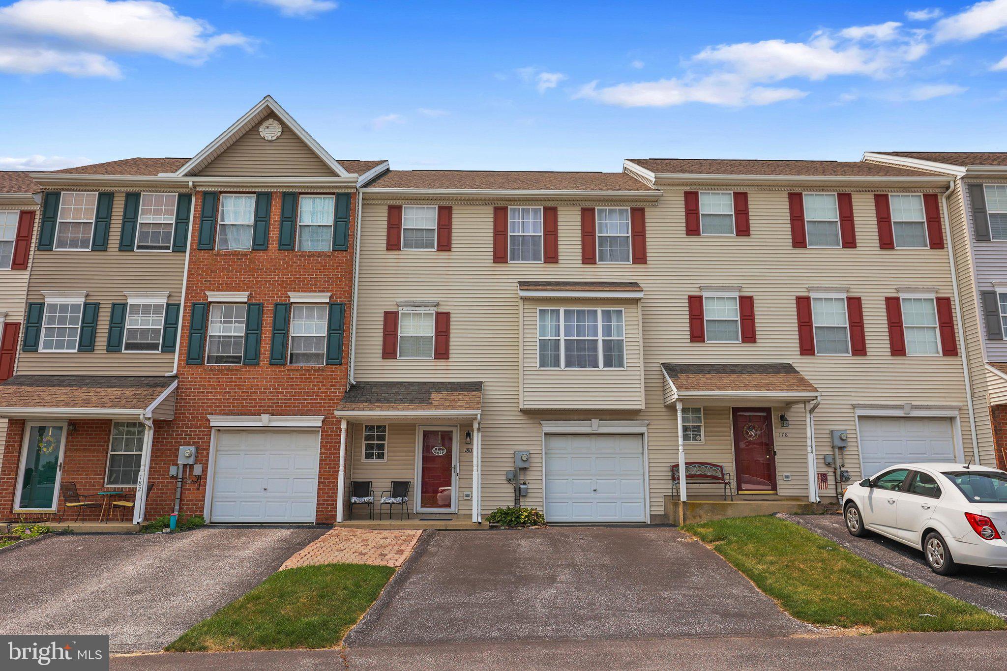 Welcome to this beautiful, move-in ready townhouse. This home features 3 bedrooms, 1½ baths and a one car garage. The lower level offers a bonus room, a nice size laundry room and some large closets providing plenty of storage. The main level is bright and airy, with beautiful crown molding and newer luxury vinyl plank flooring.  Step through the sliding doors onto the newer deck, and enjoy the great yard that is fully fenced with vinyl privacy fencing.  All of this in Dallastown Schools. This home is a must see!