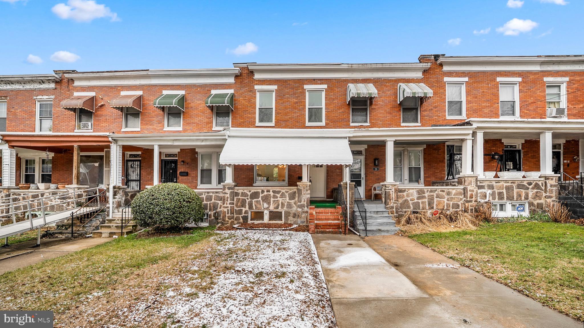 ***Spring Into Your NEW HOME**
Seller offering 1 year Home warranty to buyer

Charming VINTAGE Home with Modern Elegance.

“ALL OFFERS WILL BE CAREFULLY CONSIDERED”

Step into a beautiful piece of history with this stunning classic brick townhome where timeless charm meets modern sophistication. Nestled in a serene neighborhood, this residence boasts 3 spacious bedrooms and 1.5 baths, making it the perfect sanctuary for families or those who love to entertain.

 As you enter, you're greeted by gleaming hardwood floors that flow seamlessly throughout the main living areas, reflecting the light from the large living room window that offers a picturesque view of the surrounding area. The warmth of the updated faux fireplace adds an inviting touch, creating a cozy atmosphere perfect for gatherings or quiet evenings. 
The updated dining area provides the perfect touch for mealtime gatherings, and the renovated half bath adds convenience while entertaining. The heart of the home is the newly renovated kitchen, a culinary enthusiast's dream. Equipped with brand-new stainless steel appliances, ample counter space, and stylish white cabinetry, the kitchen is designed for comfort and convenience. 

 The home has been thoughtfully updated with modern amenities, including updated electrical systems, plumbing enhancements, and newly installed recessed lighting that illuminates every corner with a warm glow. Newly installed Central air and heat ensure year-round comfort, while fresh paint throughout the home adds a crisp, clean ambiance. Retreat to the tranquil bedrooms, where new carpet underfoot provides a soft landing and a sense of warmth. The upstairs bath features contemporary fixtures and finishes, carving out just the right experience for relaxation. 

 The finished basement offers additional living space, perfect for a game room, home office, or a cozy media space. This versatile area enhances the home's functionality. With its blend of historic character and modern updates, this classic brick home invites you to create lasting memories in a space that reflects both elegance and comfort. Don’t miss the opportunity to make this exquisite home yours—schedule a viewing today and step into your dream living space!