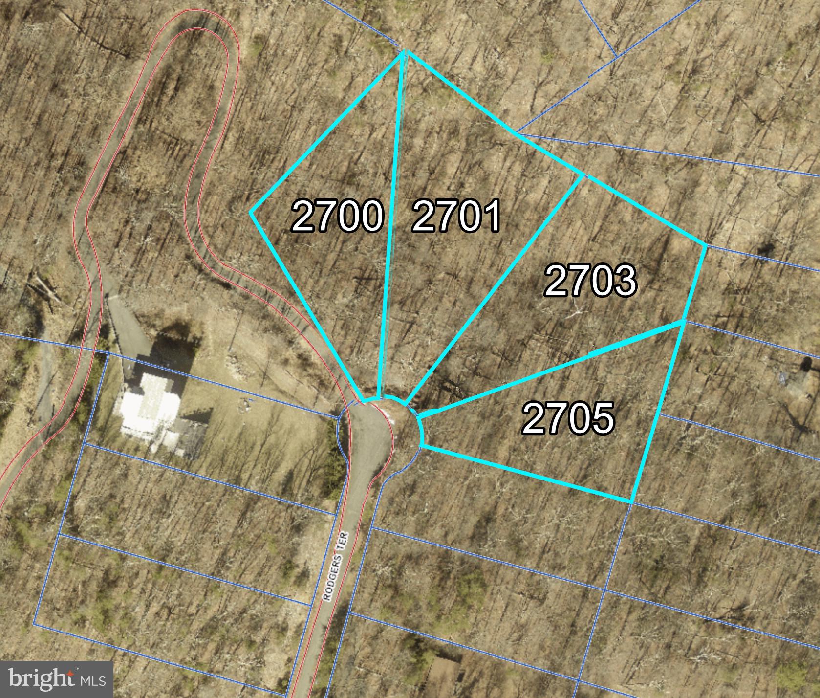 Rare Builder & Estate Opportunity in Bull Run Mountain _______ the perfect canvas for your custom residential vision with these four contiguous, gorgeous parcels (2700, 2701, 2703, and 2705) being sold together as a single 3.05-acre package. Tucked away on a quiet dead-end street, this unique acreage offers incredible flexibility. You can combine the lots to build one expansive, private estate home, or explore the rare opportunity to build two separate homes side-by-side to create a private family compound.______The land features a beautiful, gradual slope that is highly buildable. While alternative septic systems will be required, peace of mind comes built-in: In March 2023 Lot 2705 passed a formal soil evaluation, confirming a design layout for a 4-bedroom alternative TL-3 drip system. Buyers will also benefit from excellent proximity to utilities, with a public water tap located within 400 to 500 feet of one of the parcels._______Situated in a highly sought-after community, this property delivers a premier commute location with rapid, convenient access to Route 15. The list price covers all four lots, making this a truly exceptional value for developers or families looking to build dreams next door to one another._______Total Acreage: 3.05 Acres (Four lots sold together: 2700, 2701, 2703, 2705)