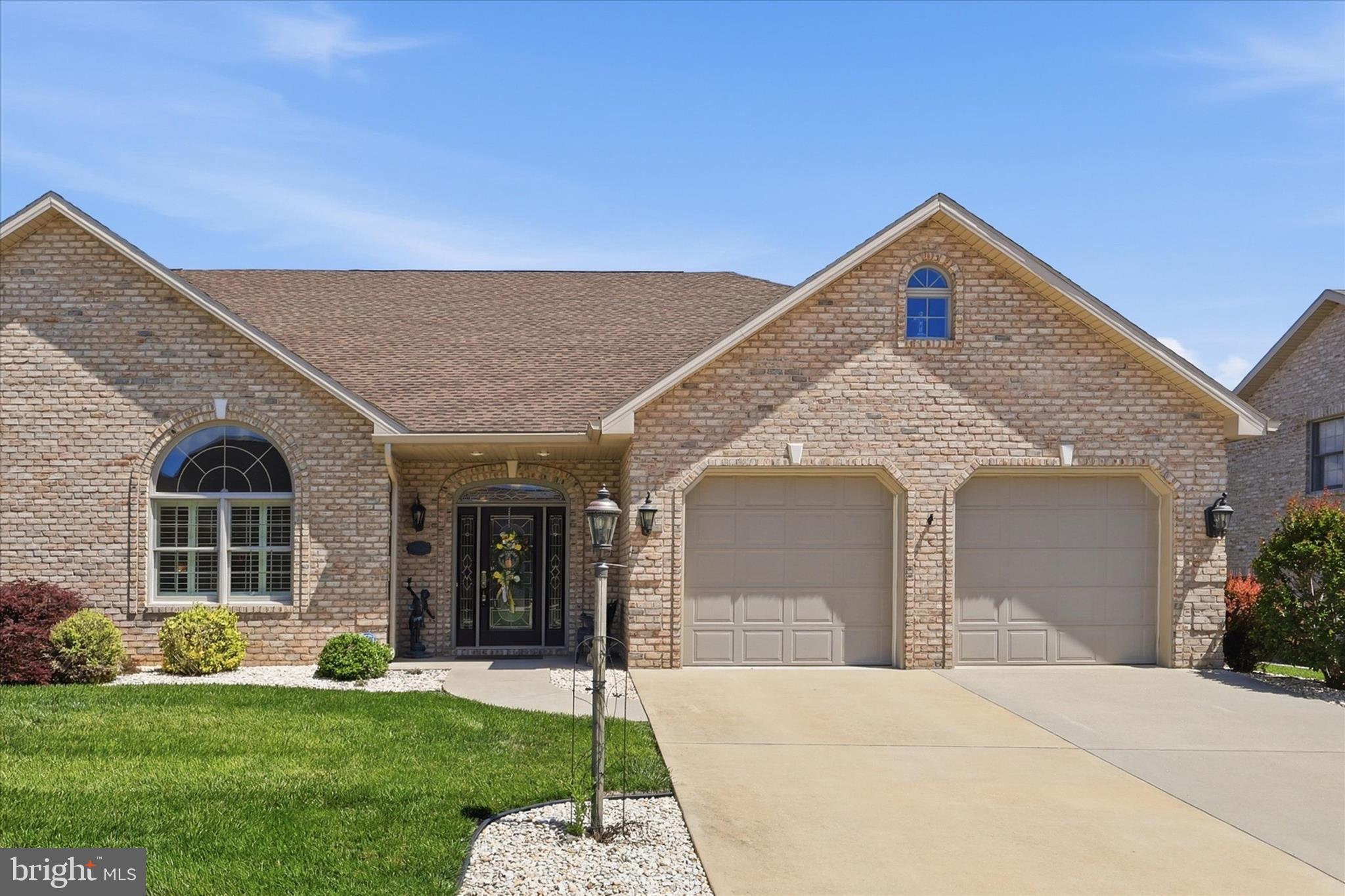 Stunning All Brick Villa in Desirable 55+ Community

Experience low maintenance luxury living in this beautifully appointed all brick villa offering over 2,500 square feet of thoughtfully designed space. The open concept floor plan features a gourmet kitchen with custom cabinetry, high end finishes, hardwood flooring, and exceptional craftsmanship throughout.

The main level is designed for comfortable everyday living with a spacious primary suite featuring an en-suite bath, a second bedroom, an additional full bath, and convenient main floor laundry. Upstairs, you’ll find a bedroom and a full bath, with flexible space that can easily function as a bedroom plus loft or home office. A second laundry area upstairs adds convenience for guests and extended stays.

Additional highlights include custom closets, premium flooring, and abundant storage throughout.

Residents enjoy access to outstanding community amenities, including a clubhouse/community center, indoor swimming pool, fitness center, pickleball courts, and a vibrant active adult lifestyle.

Highlights:
* Over 2,500 square feet
* All-brick construction
* 55+ active adult community
* Gourmet kitchen with custom cabinetry
* High end finishes throughout
* Open floor plan
* Hardwood flooring
* Main level primary suite
* Two bedrooms and two full baths on the main level
* Second laundry room upstairs
* Flexible upper level bedroom/loft/office space
* Indoor pool, fitness center, clubhouse, and pickleball courts

Call for your o