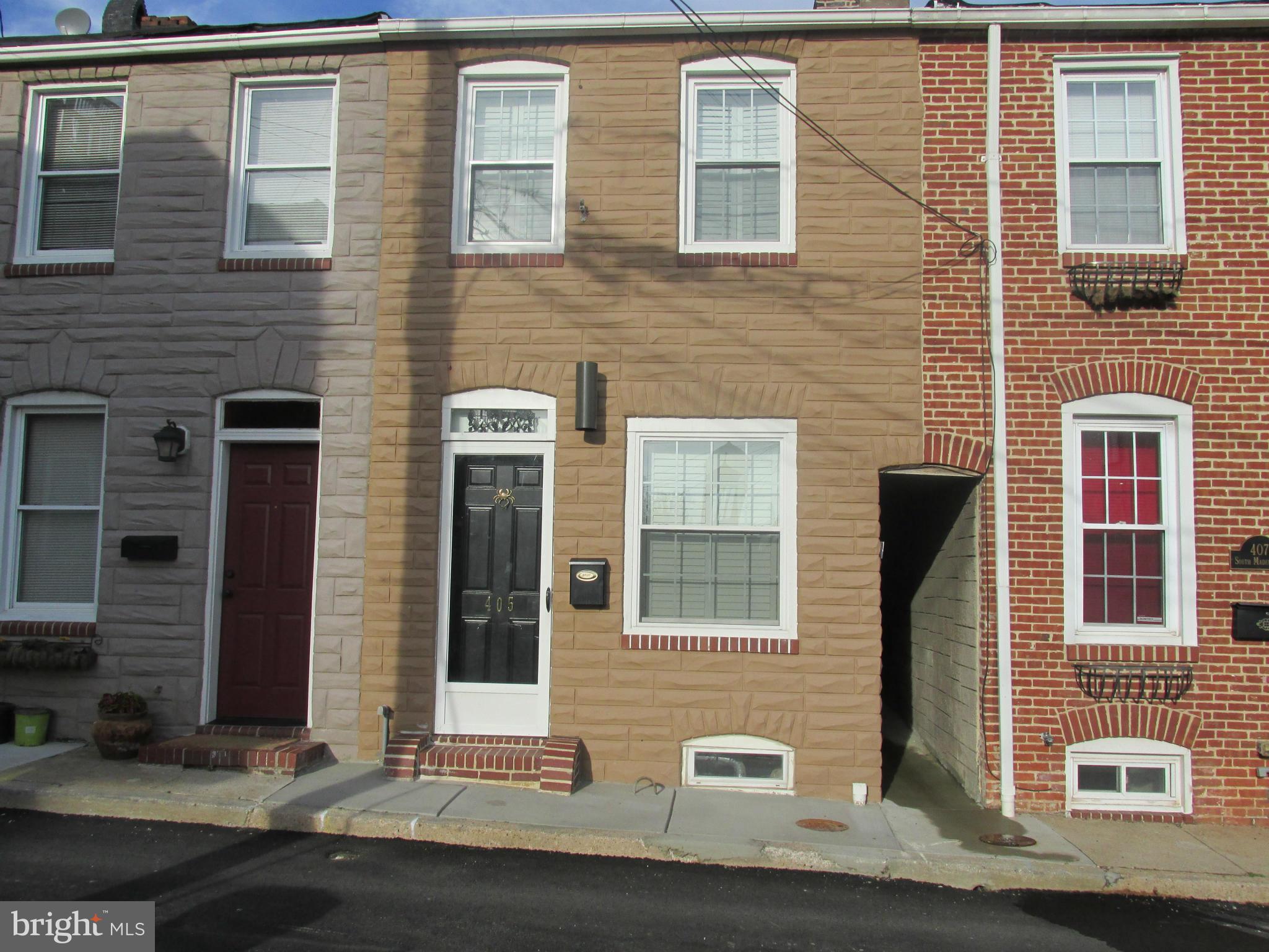 Best of Upper Fells!!!  Features Hardwoods throughout, New Front/Back doors, Plantation shutters, Fresh Paint, Stainless Steel Appliances, New Energy Efficient Windows, and Granite Counter-tops. Secluded Patio for Entertaining, 2 Full Bath- 1 w/ Jacuzzi tub and New Energy Efficient front loading Washer & Dryer. Steps from Patterson Park and Walkable to Canton or Fells! Hurry, this one won't last!