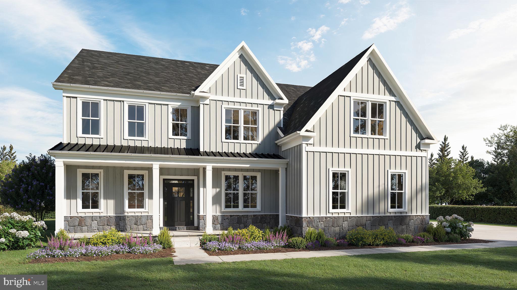 Design-Ready To-Be-Built Custom Home by Foxlane Homes blends classic craftsmanship with modern farmhouse style. Situated on an expansive 1.14-acre lot in Blue Bell and in the highly desirable Wissahickon School District. 
The  exterior features board-and-batten siding, a real stone water table, and a full-width front porch. The interior has over 3,960 square feet of living space,  10’ ceilings on the 1st flr. and 9' on the 2nd flr. and basement, this home is designed for comfort and flexibility. 
The first floor includes a formal dining room, flexible living space (office, living or playroom), powder room, expansive great room, gourmet kitchen with separate scullery, mudroom, and a covered outdoor porch. Upstairs, the owner’s suite features an expansive walk-in closet and a spa-inspired bath with freestanding tub. Four additional bedrooms including two en-suites and a Jack-and-Jill layout, along with a centrally located laundry room.
As a Design-Ready luxury custom home, this residence is elevated through personalized selections—expertly guided by Foxlane’s interior designers and curated by you in the Foxlane Design Studio. Final pricing will reflect your individual selections and design options. The list price shown is the Base Price and does not include personalized upgrades. Please refer to included feature sheet and the "Interior Selections Look Book" for items included in the base price. 
Listing images are of completed homes and show various included finishes and upgrades made at the Foxlane Design Studio.