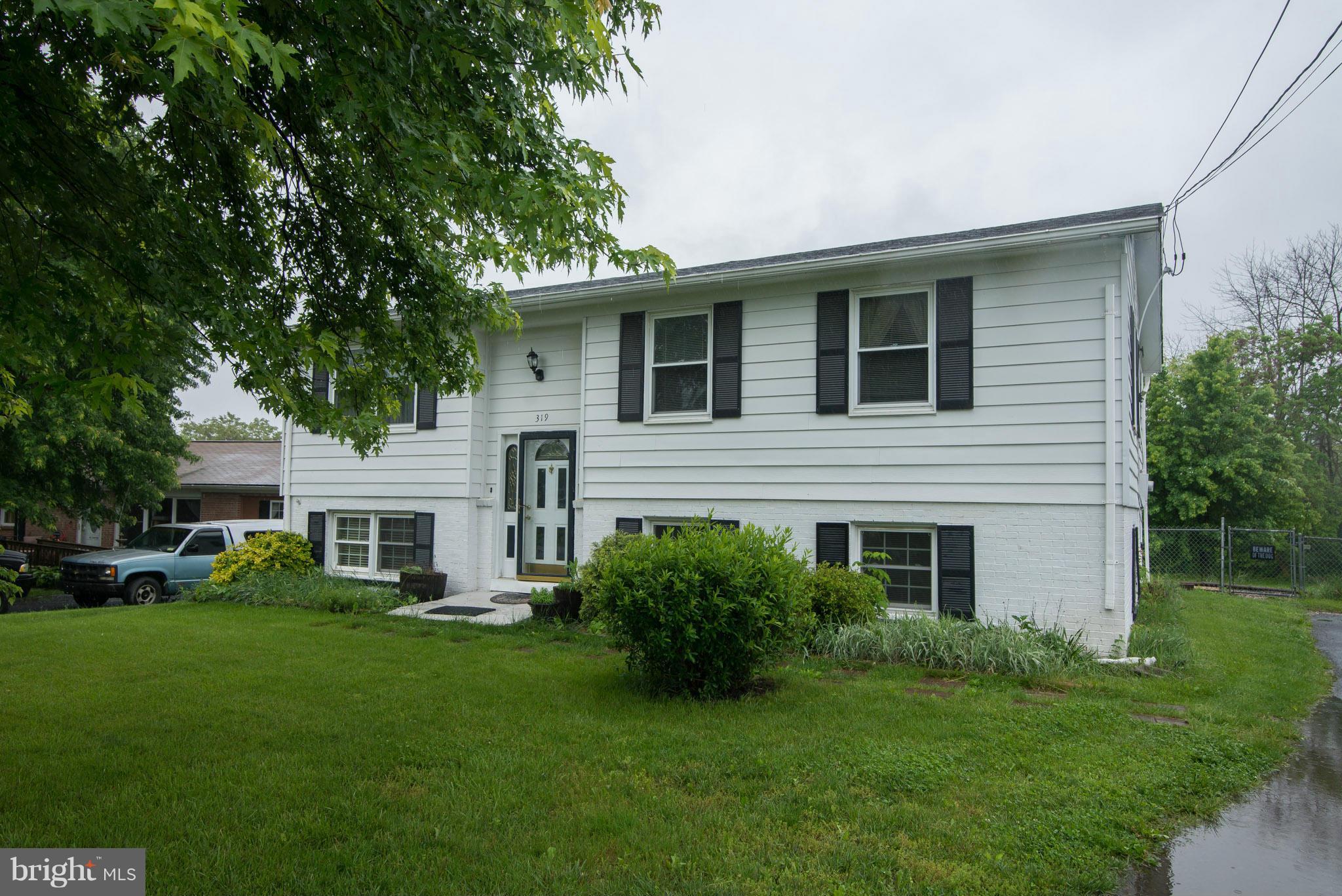 Lots of space inside and out with an easy commute.  Over 2000 sq ft of finished living space, two storage sheds, and a large fenced in rear yard.  Home features hardwood flooring, big bedrooms each with ceiling fan, and great outdoor entertaining areas.  Roof was partially replaced in 2016; hot water heater replaced in 2015.  Propane gas heat.  Enjoy easy access to Route 9 with downtown privacy.