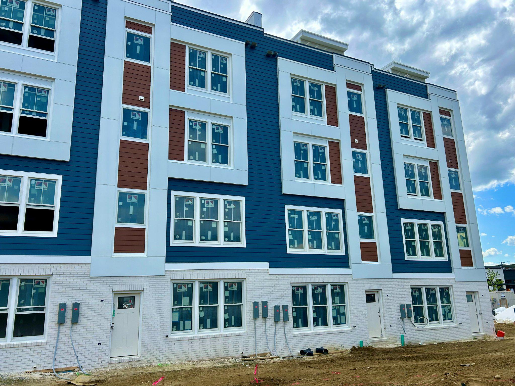 Hard Hat Tours are now available by appointment!
This listing is for an interior home on Lot 12. This home is ready to tour, with cabinets, tile, countertops, and trim being installed now. Standard featured selections of this home include: wood flooring, Foxhall Green lower cabinetry with Accessible Beige upper cabinetry, brushed brass cabinet hardware, Misterio Gold quartz countertops. Upgrades in this home include: wood shelving in all closets, and upgraded Super White bath countertops.
Sturbridge Homes is offering a generous pre-construction incentive package for early buyers. Submit your deposit now to lock in current pricing!  Sales Center appointments are available now. 
Welcome to Towne Row - A community of 18 Luxury Townhomes in the Annapolis Town Center Corridor.
A Towne Row home is superior in every way. The craftsmanship and expansive spaces are apparent immediately. Notice the contemporary exterior, rooftop terrace for entertaining and stargazing, and two-car garage. Savor the spacious kitchen and luxurious owner's suite, privately situated on its own level, and the high-end materials and fixtures throughout. Live graciously and vertically on four generous levels, whisked up and down by your private elevator. This is Towne Row, your haven, your showplace, your new home. It's like none other in Annapolis. Features include: 3,100 Square Feet of Living Space,  3 Bedrooms + Den, 3 Full Baths, 2 Half Baths, Expansive Gourmet Kitchen With Walk-out Deck, Private Elevator, Elegant, Spacious Owner's Suite on Its Own Level, Quartz Countertops Throughout, Four Levels of Finished Living Space, Rooftop Deck With Space for Hot Tub, Two-car Garage, Energy Star & LEED Gold Certified

Location, location, location. Living at Towne Row puts you in the heart of the bustling Annapolis Town Center corridor. You have instant access to an array of upscale and casual restaurants, boutiques and shops, favorite grocery stores, sophisticated fashion and home goods retailers, fitness clubs, movie theaters, and essential services. Plus, you'll be minutes from the Annapolis historic district, endless waterways, nearby marinas, and a short drive to Baltimore and Washington, D.C. It's luxury living and convenience beyond compare.

Lot dimensions, floor plans, and square footage figures are approximate. Architectural renderings are samples only and may not reflect the exact product. Sellew Rd. has not been built and may not appear on some mapping apps. Map to 2555 Riva Rd. for the approximate location.
