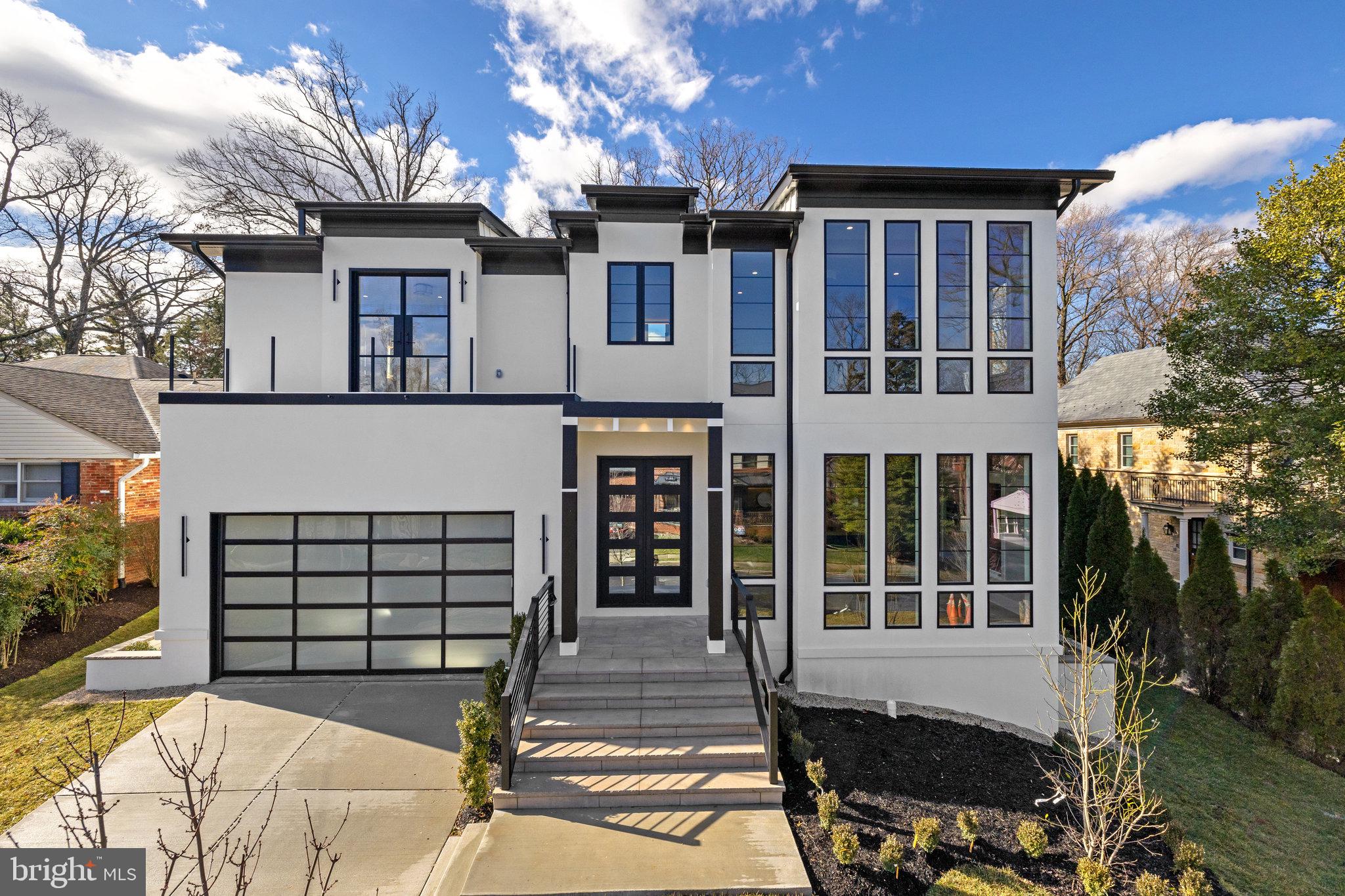Now Finished and Move In  Ready!!!   Stunning Contemporary/Transitional with Real Stucco and ELEVATOR.  A masterpiece built by CRT Builders, with a legacy of 3 decades building one-of-a-kind, detail-oriented luxury homes. Discover your dream home in the country club subdivision of North Arlington on a spectacular flat lot (Inquire about proposed area for Heated Salt Water Pool) and quiet street. Bask in the sunlight of expansive windows and spacious rooms, with over 7,800 Sq Ft and easy access to all levels by ELEVATOR! 11’Ft Ceilings on the main level! Exquisite Restoration Hardware Lighting Fixtures.  5 en-suite bedrooms up! Enjoy the gorgeous primary suite with a sitting room, oversized walk-in closets, and a luxurious bath with a rain shower. 6 full & 3 half baths. Marvin Windows. This open floor plan features a Gourmet Chef’s kitchen with Sub Zero, Wolf and Bosch. Embassy-size formal dining room. Spacious main-level office. 10 1/2 Inch Wide Engineered French Oak Flooring. Walk out of your expansive family room into a screened-in porch. The premier and unparalleled attention to detail is evident in every corner of the house. The lower level includes a spacious recreation room with a wet bar,  media room, wine cellar,  Exercise Room and en-suite bedroom.  Garage wired for EV.  Ideally located 2 min from Nottingham Elementary , 4 min to Williamsburg Middle, & 3 Min To Yorktown HS (1 Mile to Bishop O'Connell HS), Chestnut Hills Park, and the Lee Harrison Shopping Center. Additionally, it is within Minutes to Amazon HQ2, Washington DC, and Washington National Airport. A Commuter's Dream! Home has now been completed as of March 2024