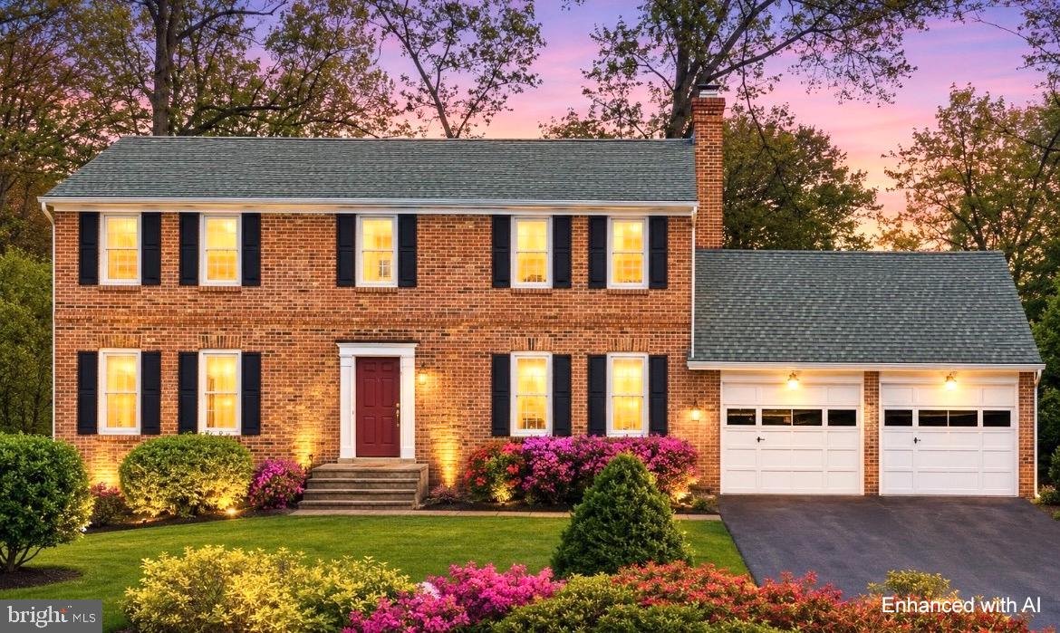Sight unseen offer accepted.  
Beautifully updated 5-bedroom, 2.5-bath colonial tucked away on a quiet cul-de-sac in sought-after McLean Hamlet. Set on a private .26-acre lot backing to a wooded common area, this home offers hardwood floors on the main and upper levels, fresh paint throughout, and abundant natural light. The main level features formal living and dining rooms, an eat-in kitchen with island and bay window, and a welcoming family room with a raised-hearth fireplace and access to the spacious deck overlooking the fenced backyard. Upstairs, the primary suite includes a renovated en-suite bath, along with four additional bedrooms and an updated hall bath. The walk-out lower level offers a large recreation room, ample storage, and flexible space for future expansion. Enjoy an attached two-car garage, nearby walking trails, and optional membership to the Hamlet Swim & Tennis Club. Conveniently located near Tysons, Metro, major commuter routes, parks, and top-rated schools.