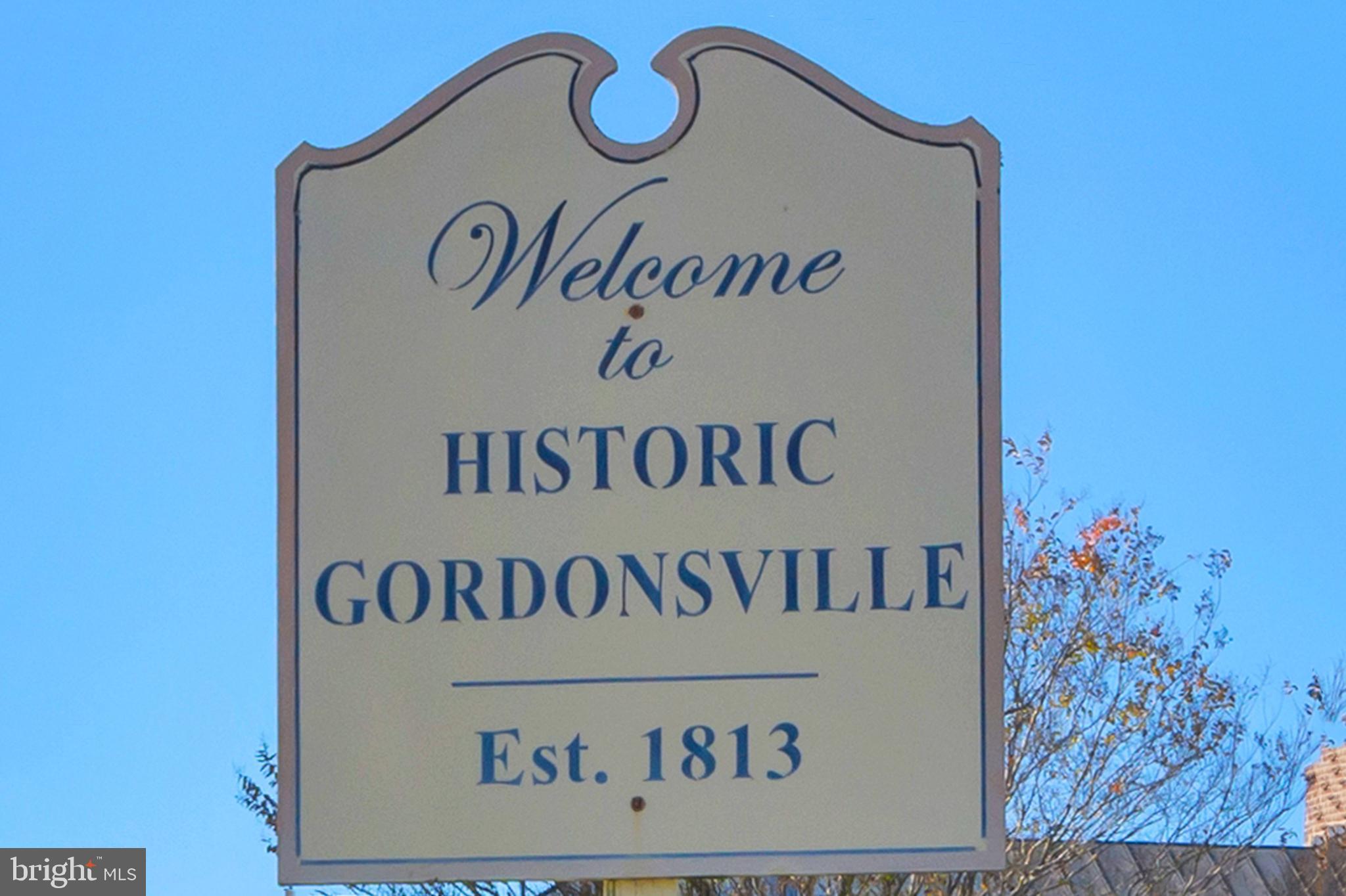 TOWN OF GORDONSVILLE - Residential