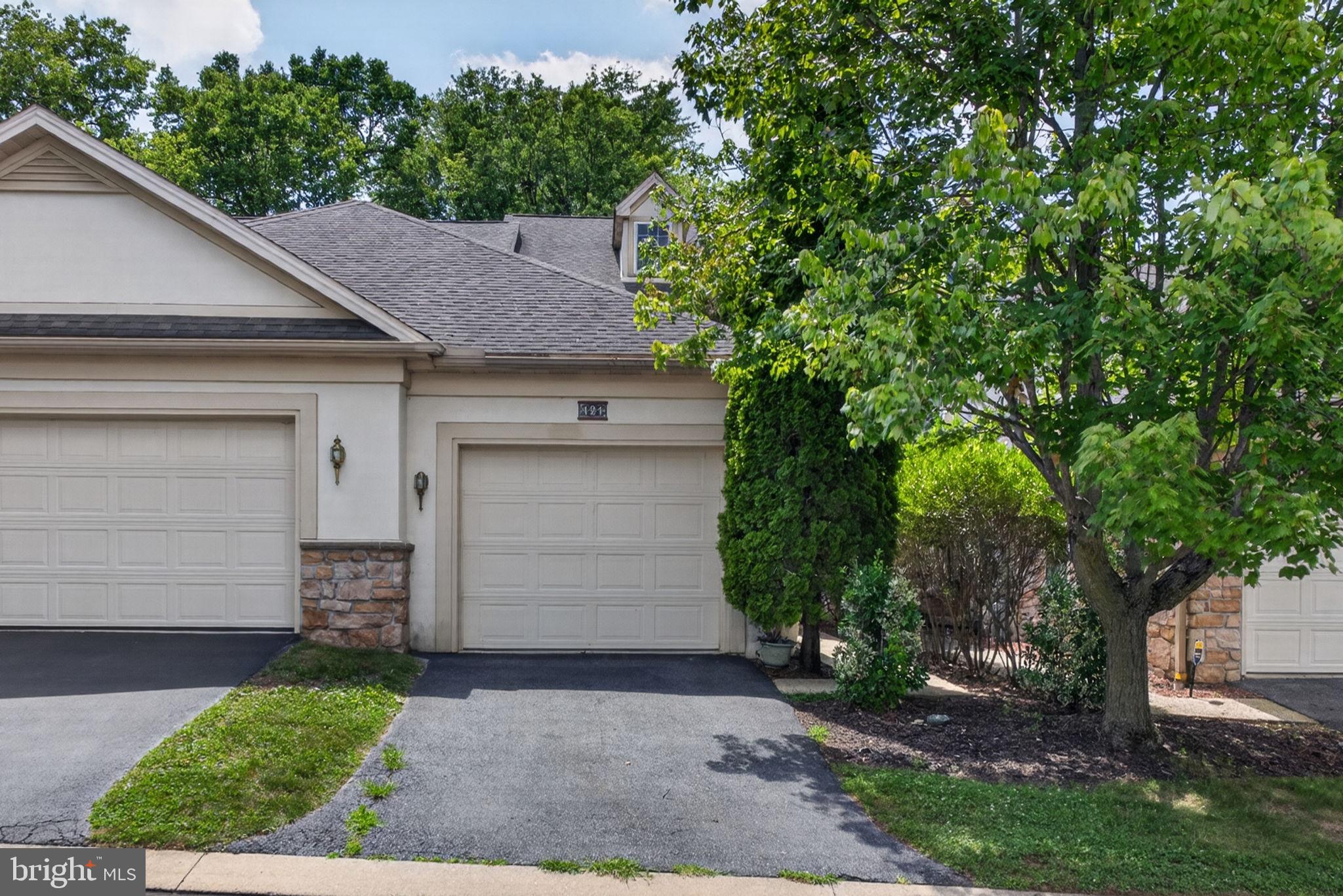 Welcome to Crossgates Community! Showings only scheduled on Saturdays for this property. This very well maintained row home has been a rental for many years but has been meticulously cared for during that time. There is a one car garage and additional parking available to guests. Crossgates HOA maintains common areas, lawn maintenance and snow removal. As you enter the foyer, you'll see the open floor plan. A large, eat-in kitchen with appliances included leads to the large living room/dining room area.  A convenient half bathroom is located on the first floor. There is plenty of living area here  and it leads to the outdoor patio! On the second floor, you will find two large primary bedrooms complete with walk-in his/hers closets and full bathrooms in each bedroom. Finishing out the second floor is a laundry room with included washer and dryer. The basement is unfinished and waiting for your ideas. This is a fantastic home in a great neighborhood. It's also super close to Crossgates Golf Course! Schedule your showing through ShowingTime.