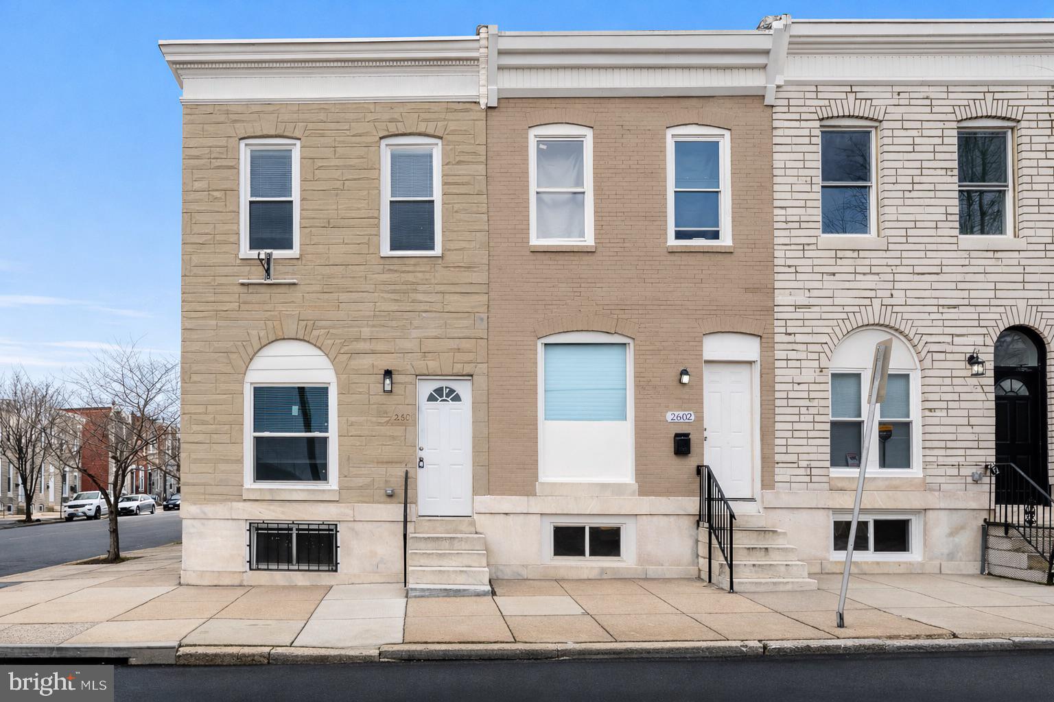 Motivated Sellers! Welcome to this spacious, beautiful newly renovated end-of-group corner home in Baltimore’s historic Berea neighborhood. Offering approximately 2,100 square feet of finished living space, this 3-bedroom, 2.5-bath home features an open-concept layout, abundant natural light, LVT flooring, ceramic tile accents, upgraded lighting, and modern finishes throughout. The large eat-in kitchen includes new countertops, custom cabinetry, and stainless steel appliances, creating the perfect space for everyday living and entertaining.

Upstairs, you’ll find a large primary bedroom with walkout space, plus two additional spacious bedrooms. The fully finished basement offers space for entertaining and family gatherings. Baltimore City grant programs are available.