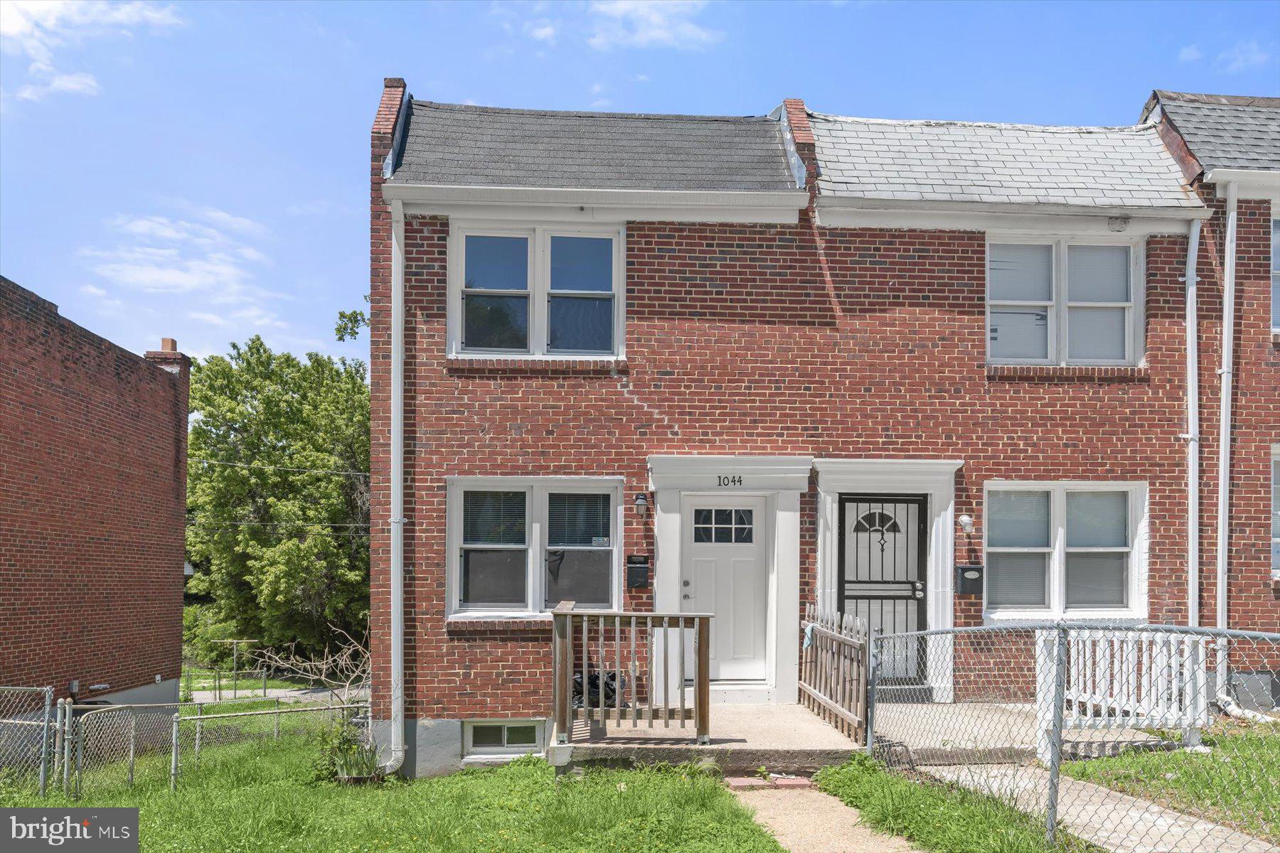 MOVE IN READY TOWNHOME IN BALTIMORE!! END ROW TOWNHOME FRESHLY PAINTED THROUGH OUT, UPDATED LVP FLOORING...PREVIOUS RENTAL PROPERTY - WAS RENTED FOR $1660 PER MONTH!!

Welcome to 1044 Ellicott Driveway in Baltimore, MD,  a charming and inviting home offering a wonderful combination of comfort, character, and convenience. This well-maintained residence features spacious living areas filled with natural light, creating a warm and welcoming atmosphere throughout. The thoughtfully designed layout provides comfortable everyday living along with flexible spaces perfect for entertaining, working from home, or relaxing with family and friends. The kitchen offers ample cabinetry, quartz counters, gas cooking and workspace, flowing seamlessly into the dining and living areas for easy functionality. Generous bedrooms provide peaceful retreats, while the bathrooms are designed with both comfort and practicality in mind. Outside, enjoy private outdoor space ideal for relaxing, gardening, or entertaining guests. Conveniently located near shopping, dining, parks, commuter routes, and all that Baltimore has to offer, this home presents an exceptional opportunity for buyers seeking style, convenience, and value in a desirable location.