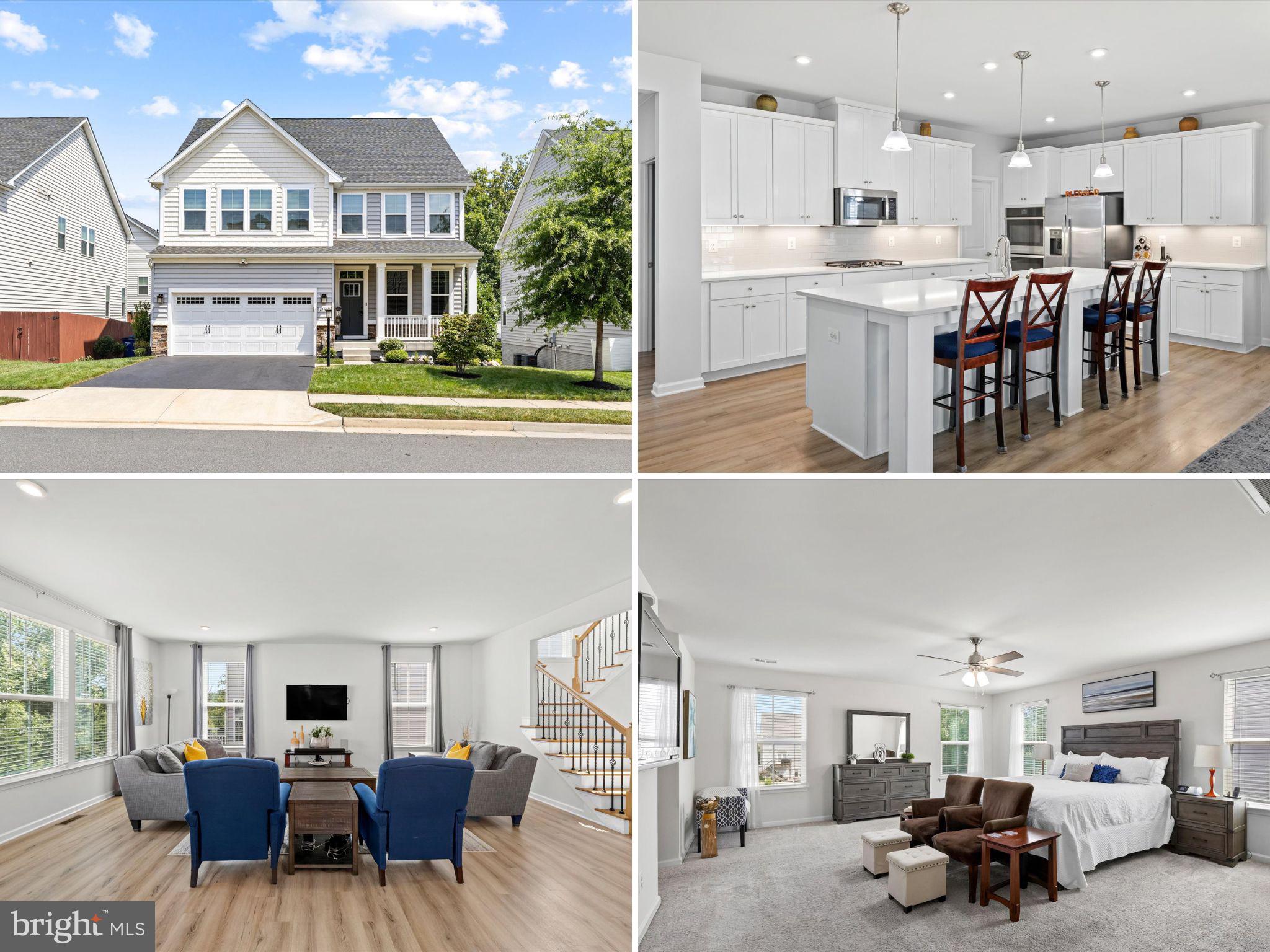 **OPEN HOUSE - Sun, Jul 5 from 1:00 PM - 3:00 PM**

Stunning 2020-Built Luxury Home | 5 BR, 4.5 BA | Over 4,500 SQFT | Backs to Trees

Prepare to be captivated by this modern, light-filled masterpiece nestled in the heart of Mays Quarter, Woodbridge. Boasting over 4,500 square feet of meticulously designed living space across three finished levels, this 2020-built home offers the perfect blend of contemporary luxury, functional design, and private outdoor tranquility.

Key Highlights:
Exceptional Layout: Featuring 5 spacious bedrooms and 4.5 beautifully appointed bathrooms.

Upper-Level Sanctuary: The upper level houses 4 generous bedrooms and 3 full baths. This includes a grand primary suite with a spa-like en-suite, a secondary bedroom with its own private en-suite (perfect for guests or teens), and an adjoining jack-and-jill bathroom connecting bedrooms three and four.

Main-Level Elegance: An expansive, open-concept main floor designed for seamless entertaining, complete with a chic powder room/half bath and direct access to a built-in two-car garage. The gourmet kitchen features a brand-new dishwasher installed in May 2026.

Walkout Lower Level: A massive fully finished basement featuring the 5th bedroom and a full bath—ideal for multi-generational living, an au pair suite, or the ultimate recreation room.

Premium Home Health: Features a professionally installed radon mitigation system to extract radon gases from the basement, ensuring maximum safety and peace of mind for your family.

Resort-Style Outdoor Living & Car Enthusiast Perks:
Step outside to your private oasis. The main level opens up to a premium Trex deck, where a custom stairway featuring built-in lighting guides you down to a gorgeous stamped concrete patio. Whether you are hosting a summer BBQ or enjoying a quiet morning coffee, you'll love the peace and privacy of a backyard that backs directly to a lush canopy of trees.

The exterior amenities don't stop there:

In-Ground Irrigation System: Keeps your entire lawn looking vibrant and pristine all year long.

Car Washer's Dream Setup: Located on the side of the garage is a custom one-inch water line with a dedicated spigot, delivering extra water pressure specifically engineered for washing vehicles at home.

Location Bonus: Located in a highly desirable Woodbridge community, you are just minutes away from premium shopping, dining, commuter routes, and local parks.

Don't miss the opportunity to own a nearly-new construction home with all the high-end upgrades already done for you. Schedule your tour today!