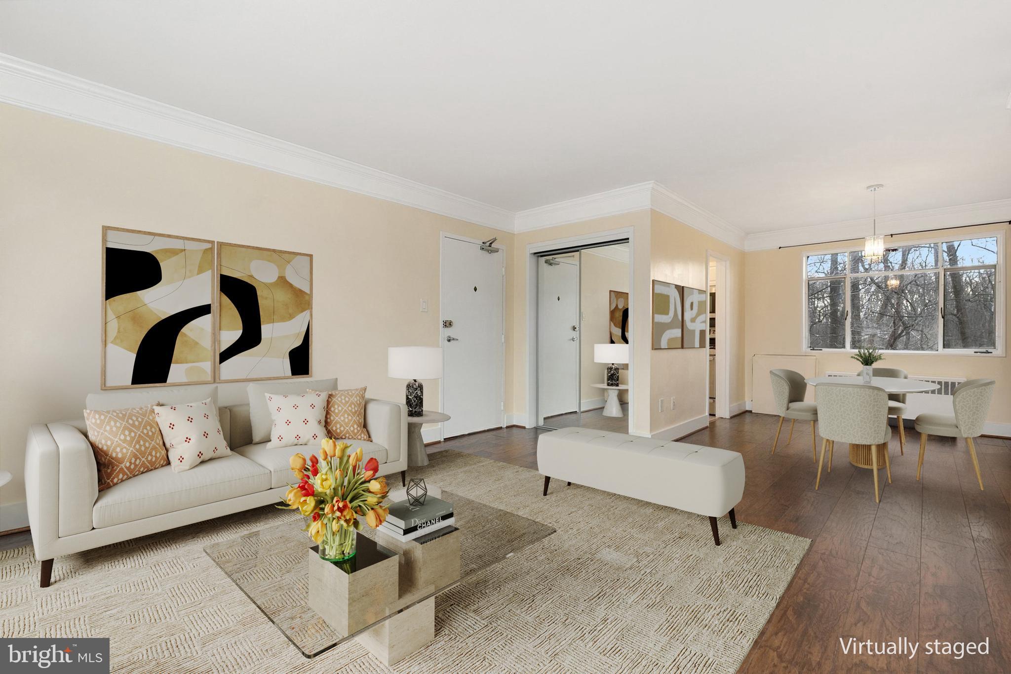 Rarely available in Parkside, this true 3-bedroom condo offers a unique opportunity to get the space you need—without the higher price point and condo fees typically associated with other 3-bedroom units.

Freshly painted and move-in ready, the home features luxury vinyl plank flooring, an updated kitchen and bath, and a clean, modern feel throughout. The well-designed layout makes the most of the space, providing comfortable living and dining areas along with the flexibility of three separate bedrooms—ideal for a home office, guests, or shared living.

One of the standout features is the condo fee that covers ALL utilities, offering simplicity and strong overall value compared to larger units in the community. Residents also enjoy access to Parkside’s amenities, including pools, tennis courts, clubhouses, playgrounds, and more.

Ideally located just a short walk to the Grosvenor-Strathmore Metro, with easy access to Rock Creek Park, Strathmore Music Center, NIH, Walter Reed, and downtown Bethesda.

With three true bedrooms, all-inclusive utilities, and a move-in ready interior, this home presents a compelling option for buyers seeking space, convenience, and value in today’s market