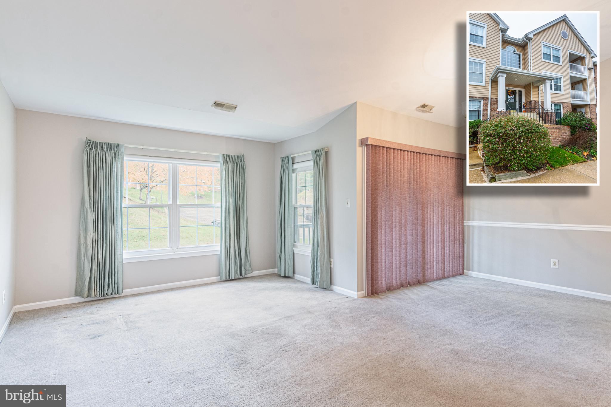 CHARMING AND SPACIOUS TOP LEVEL CONDO WITH OVER 1,200 SQ. FT. OF LIVING SPACE!  Large living room with a dining area, galley kitchen with tons of cabinet space, spacious primary bedroom suite with a walk-in closet and full bath, 2 additional bedrooms with a hall bath, in-unit laundry, private balcony, and 1 car assigned parking with additional guest parking available.  Located in a secure building with a main entrance lock and intercom system.  Conveniently located close to Historic Ellicott City, Patapsco State Park, shopping, and restaurants!