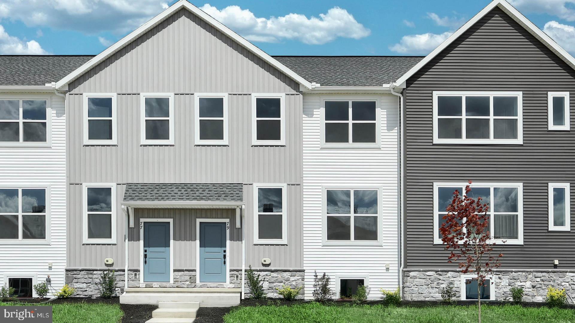 This comfortable 2-story townhome includes a 1-car, rear load garage and 9’ ceilings on the first floor. Stylish vinyl plank flooring flows throughout the first floor. The sunny family room opens to the eat-in kitchen. The kitchen is well-appointed with stainless steel appliances and quartz countertops. On the second floor, the owner’s suite features a private bathroom and expansive closet. Adjacent to the suite there are two additional bedrooms, a full bathroom, laundry closet, and loft. 

Meridian Heights offers stylish townhome living with a  low-maintenance lifestyle in a welcoming neighborhood setting. Located in Elizabethtown, PA, residents enjoy easy access to local shops and dining, downtown Elizabethtown, Elizabethtown College, community parks and trails, and nearby attractions in Hershey, Lancaster, and Harrisburg.
