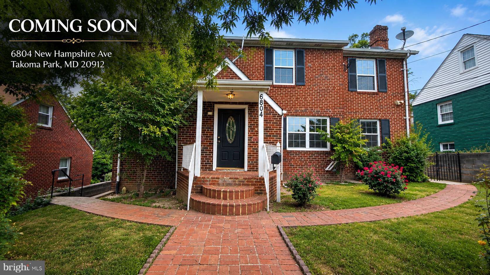 Rarely available 6-bedroom, 3-full-bath brick home offering exceptional flexibility across three finished levels in the heart of Takoma Park.
The main level features two bedrooms and a full bath, while the upper level offers four additional bedrooms and a full bath, providing space for multigenerational living, guests, work-from-home needs, or growing households. The walk-out lower level includes additional finished living space, a kitchenette, two bonus rooms, and a full bath, creating endless possibilities for recreation, hobbies, fitness, guest accommodations, or flexible living arrangements.
Freshly painted and move-in ready, this home combines classic charm with a highly functional floor plan rarely found in the area. Updated windows (2021), a deep lot, mature landscaping, and a convenient location close to parks, shopping, dining, schools, and major commuter routes complete the package.

A unique opportunity to own a versatile home with exceptional space and flexibility in sought-after Takoma Park.