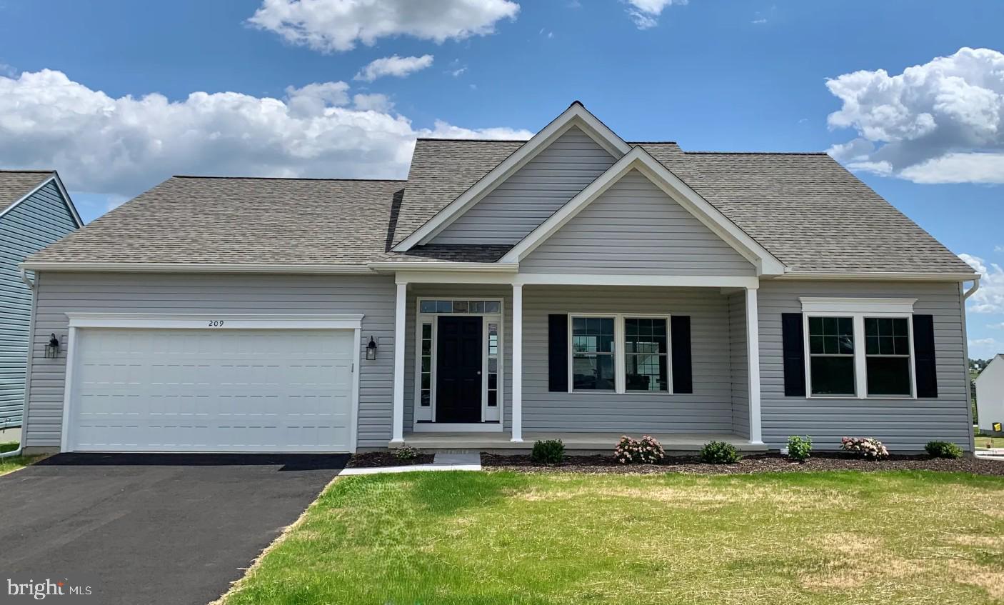 Quick Delivery Home, Move -in Ready. Close in 30 days.

Visit our Model Home at Pine View Estates during our Open House hours and ask for a private tour! Wednesday to Saturday 12 pm to 5 pm.
 
Welcome home to the Douglas model featured at Pine View Estates. With over 1,700 sq. ft. of living space, the Douglas is the perfect size without sacrificing convenience. First floor main living provides a home that is both functional, affordable and popular with today's growing housing trends. What we love most about the Douglas home is the open kitchen concept and flexible floorplan with a gathering room space. Additional benefits include a private main bedroom located away from your guest bedroom, home office or flex room, nostalgic front porch, huge main bedroom walk-in closet space, and built-ins that provide customization and classic charm.

At Pine View Estates there are 6 floorplans available to build.

NEW PHASE, NEW LOTS AVAILABLE! Come see us and ask the Site agents about our current incentive: 50% off options up to $50,000; Buyers must use our affiliates for core services: Mortgage - Delaware Valley Financial Mortgage and Title - Anvil Land Transfer. Limited time offer.

Price reflects the use of Delaware Valley Financial and Anvil Land Transfer.